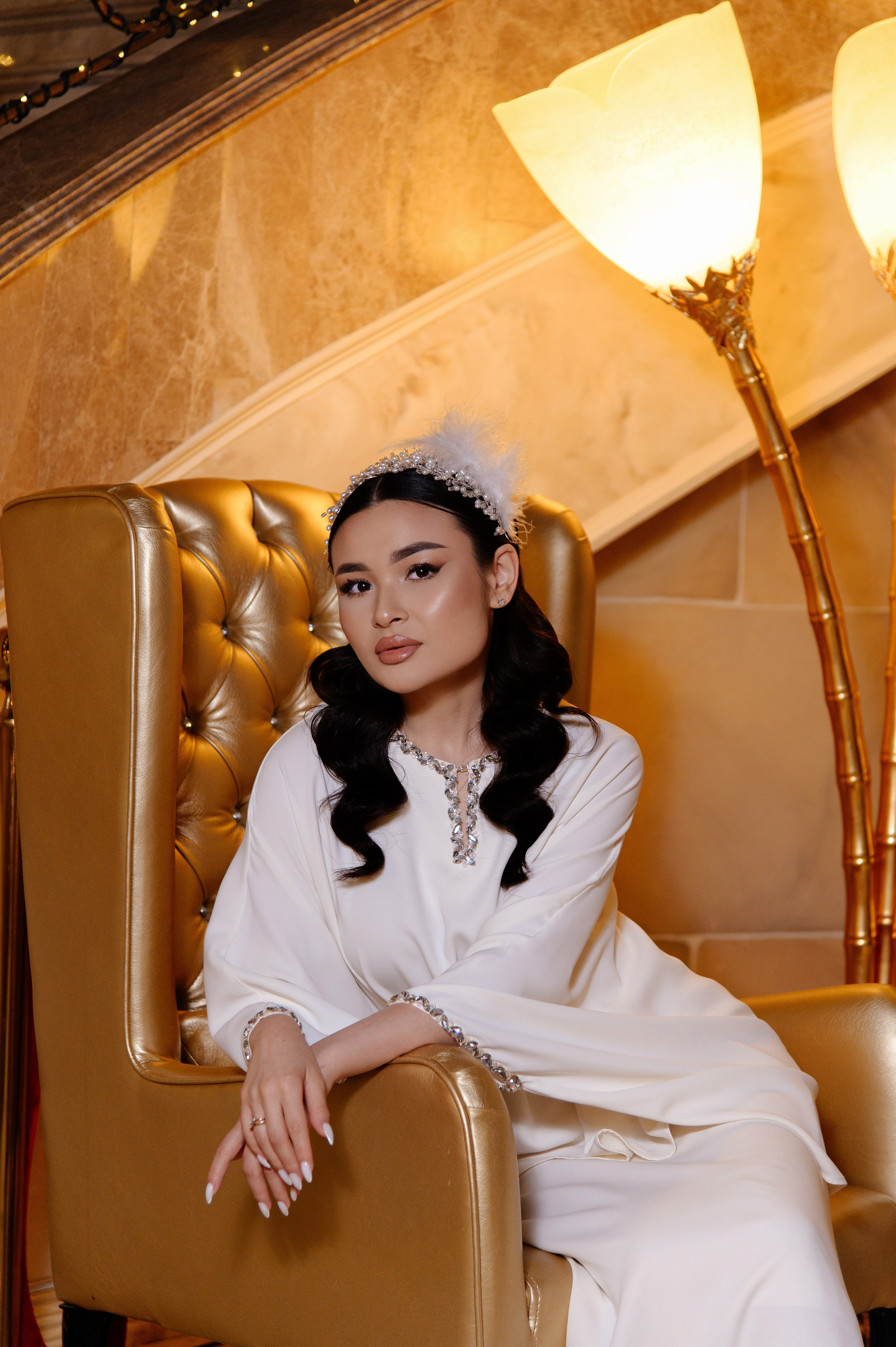 Камила — Сырга салу в Аристе (Караганда). Свадебный фотограф Караганда