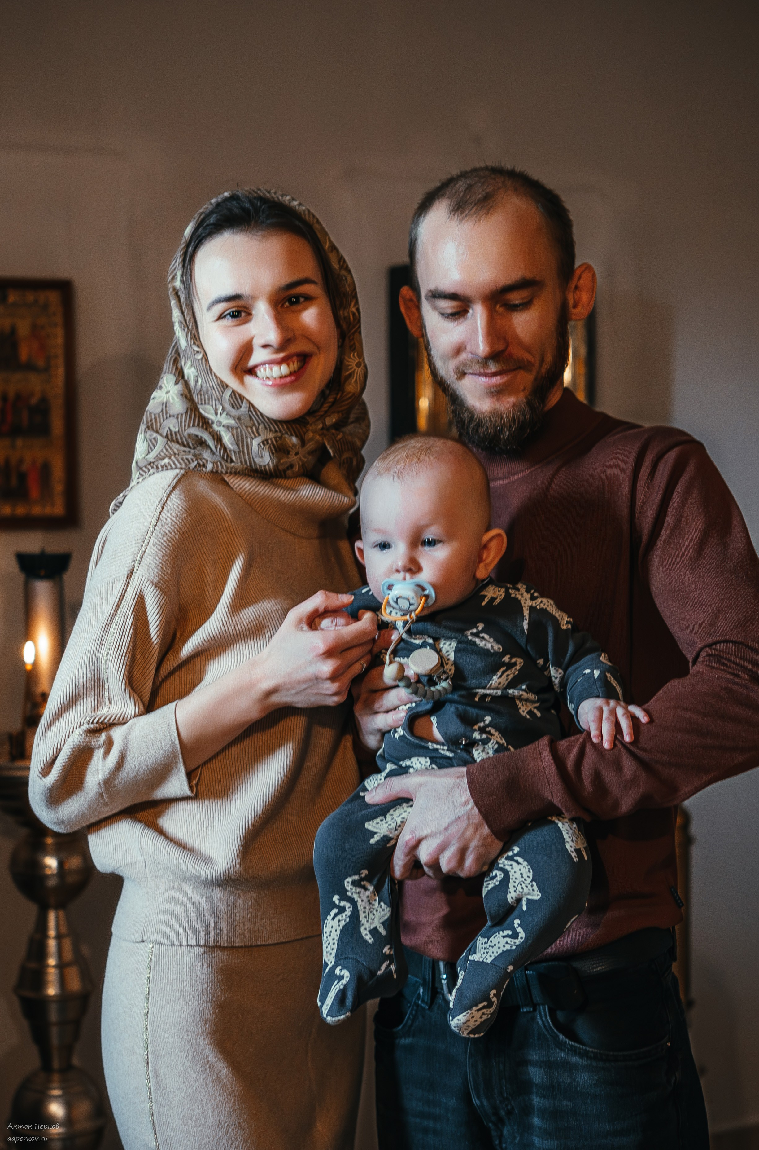 Крещение Максима. Фотограф Антон Перков