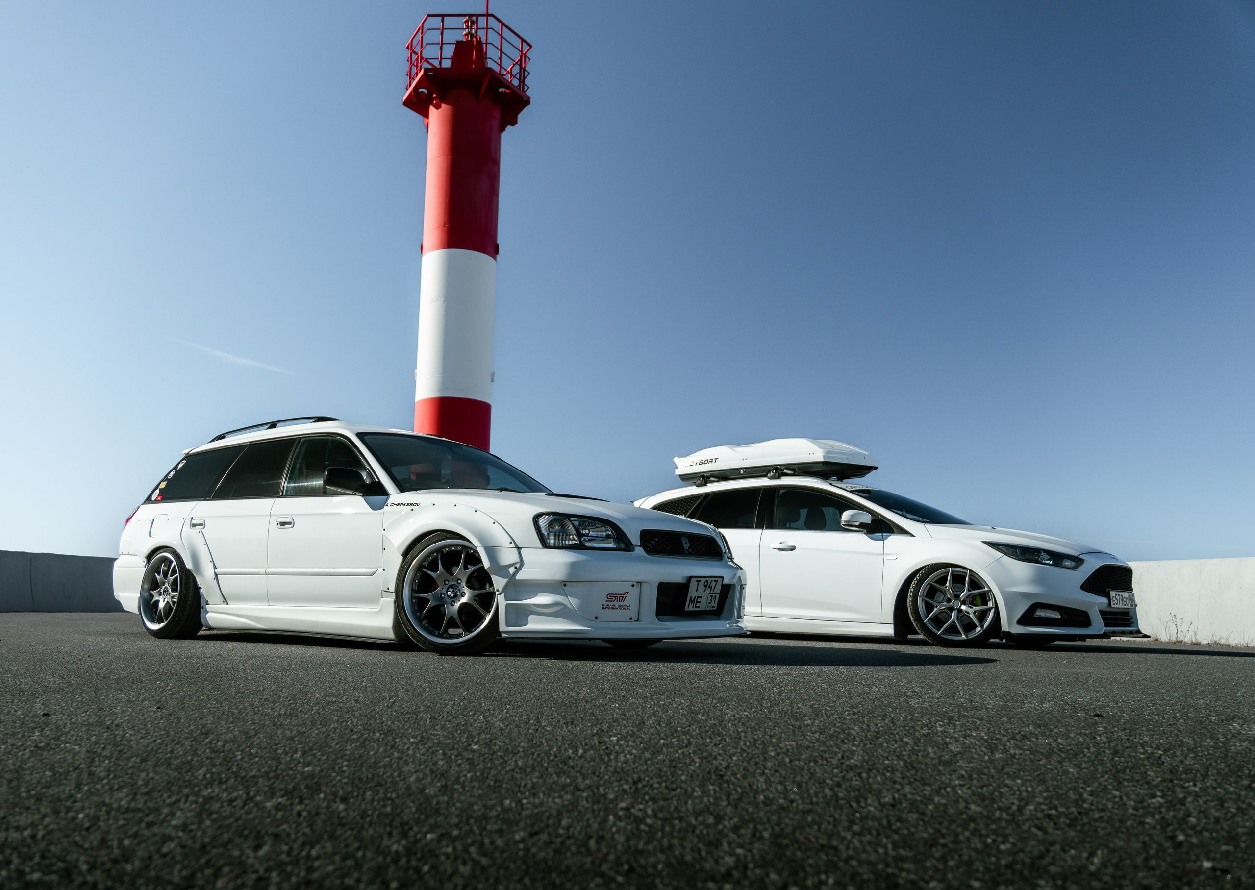 SUBARU LEGACY, FORD Маяк. Opasnophoto