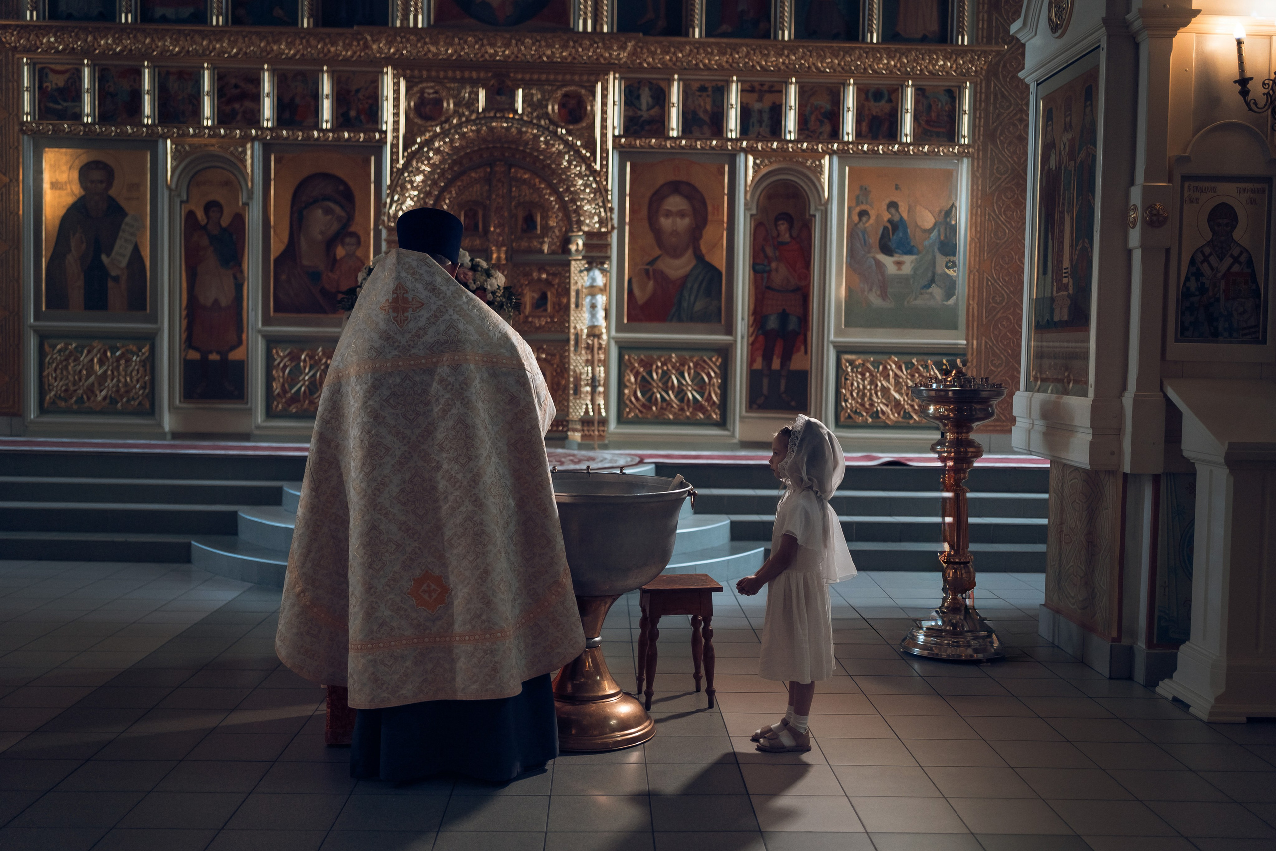 Крещение. Фотограф Ангарск Иркутск Ксения Король