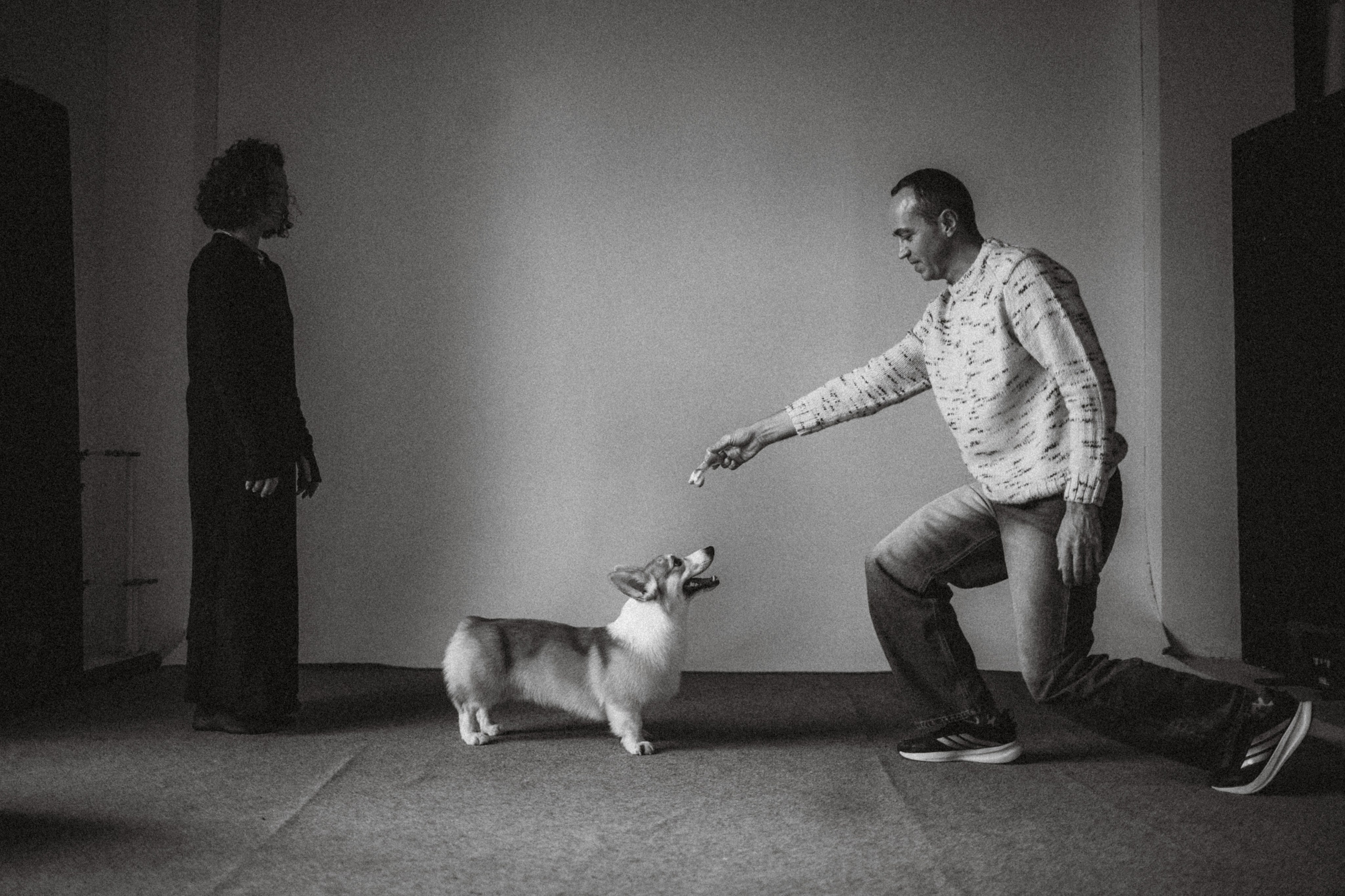 Наталья, Евгений и Мерлин