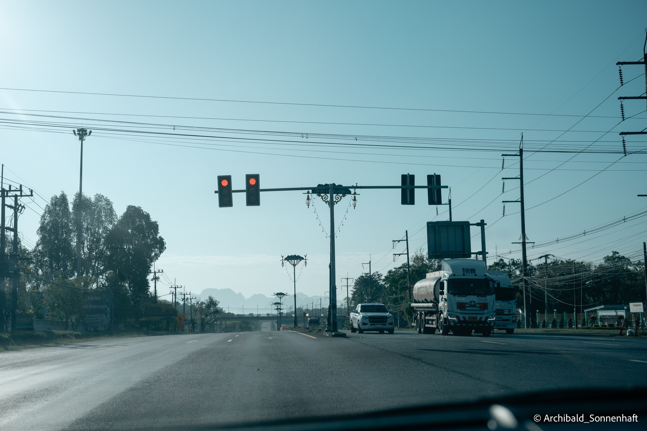 Thai monk. Photographer in Guangzhou, China. Archibald Sonnenhaft