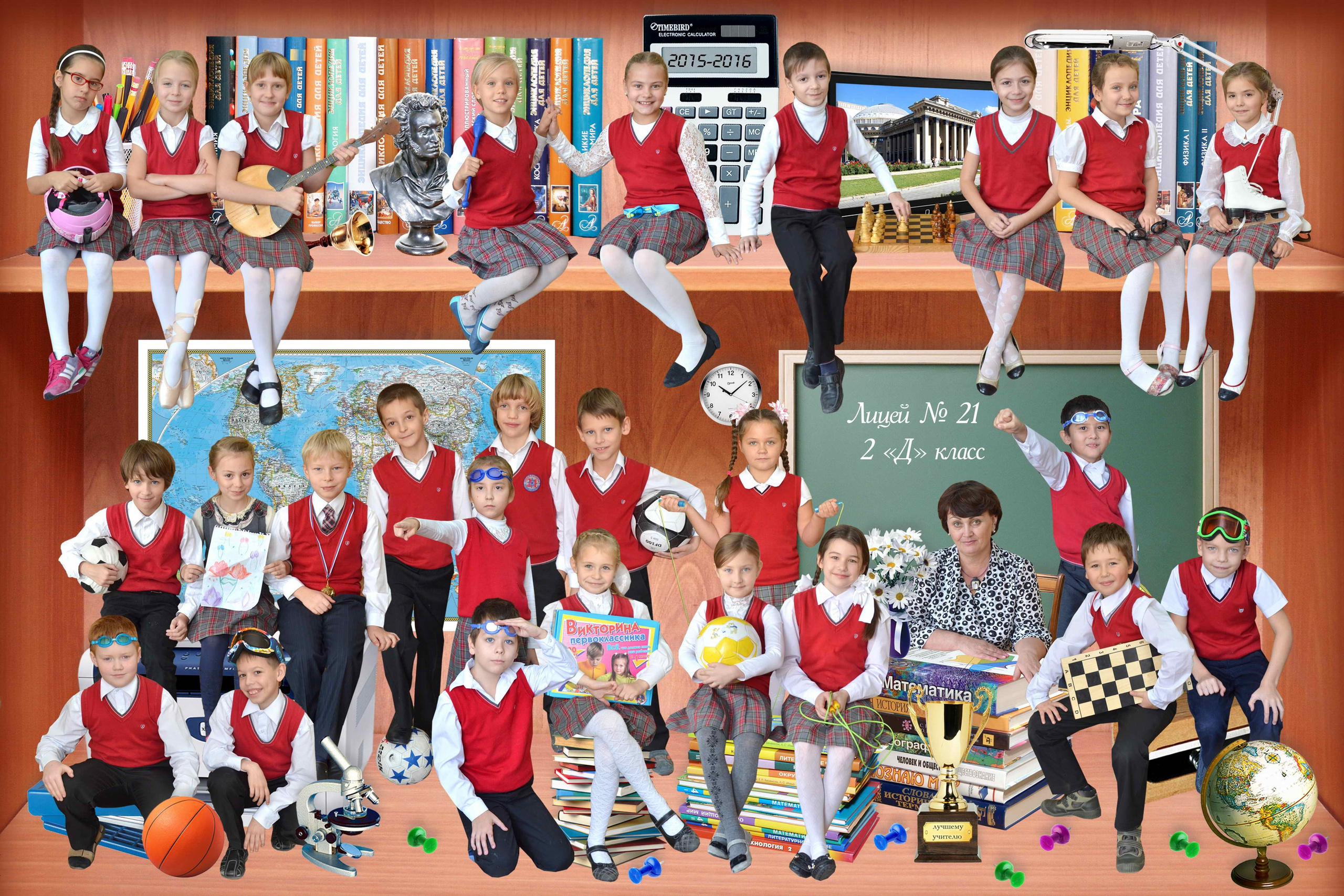 Коллажи, общие фото, портреты, календари. Репортажный и детский фотограф в Новосибирске