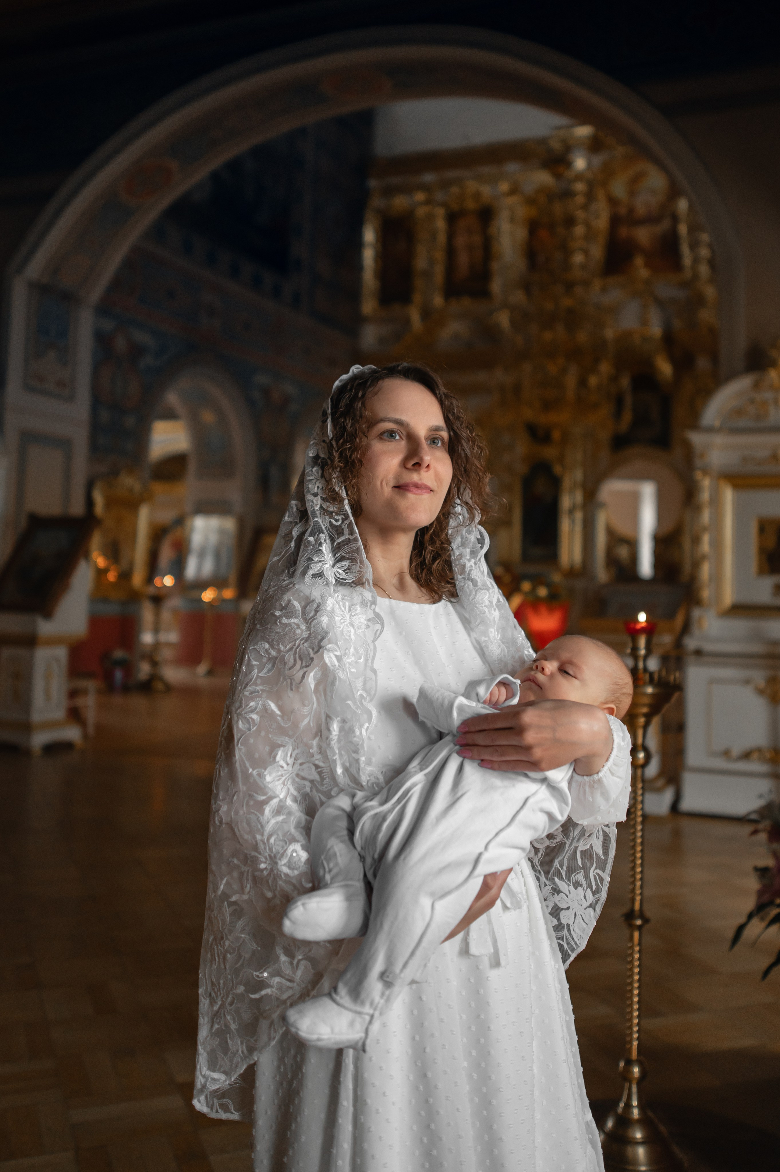 Крещение в храме Благовещения на В.О. Фотограф на крещение и венчание, семейный фотограф в Санкт-Петербурге