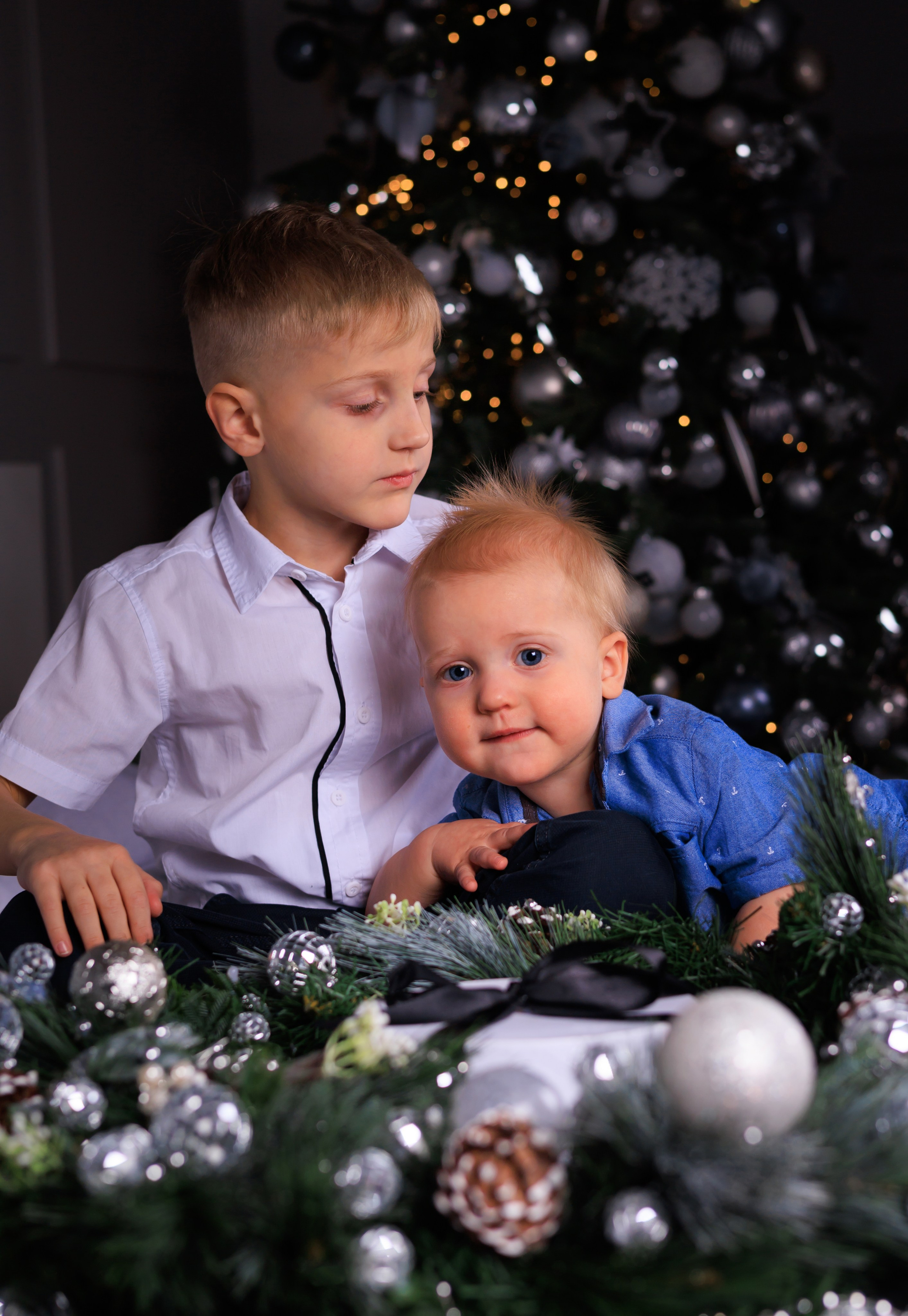 Семейная новогодняя съемка