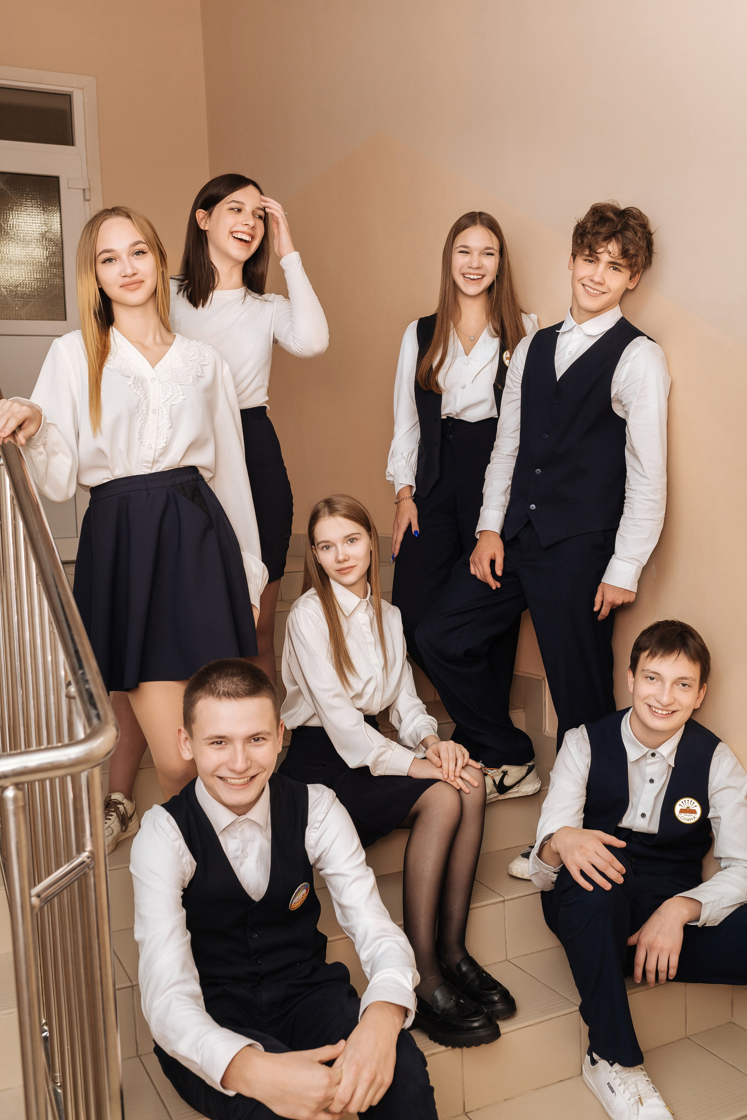 Выпускной класс на альбомы в школе+природа. Портретный и семейный фотограф в Саратове Елена Шустова