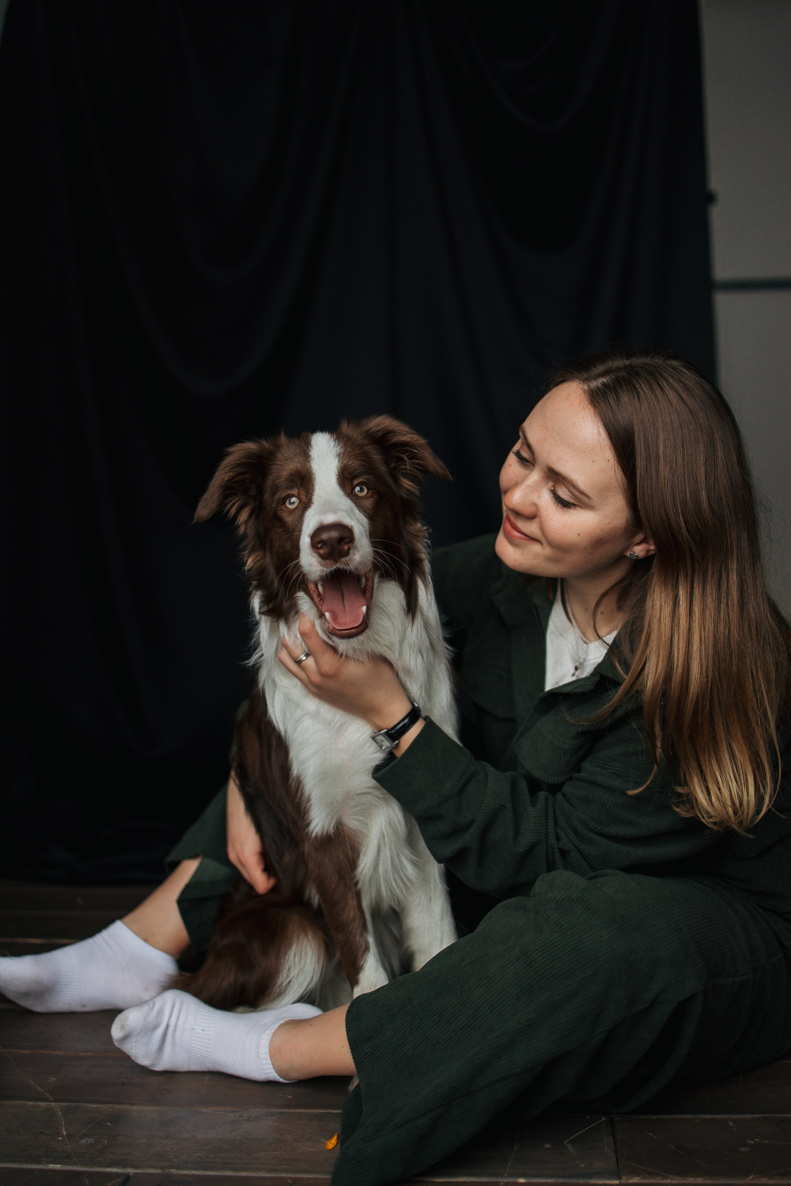 Настя и Симба. Фотограф — Анималист | Санкт-Петербург