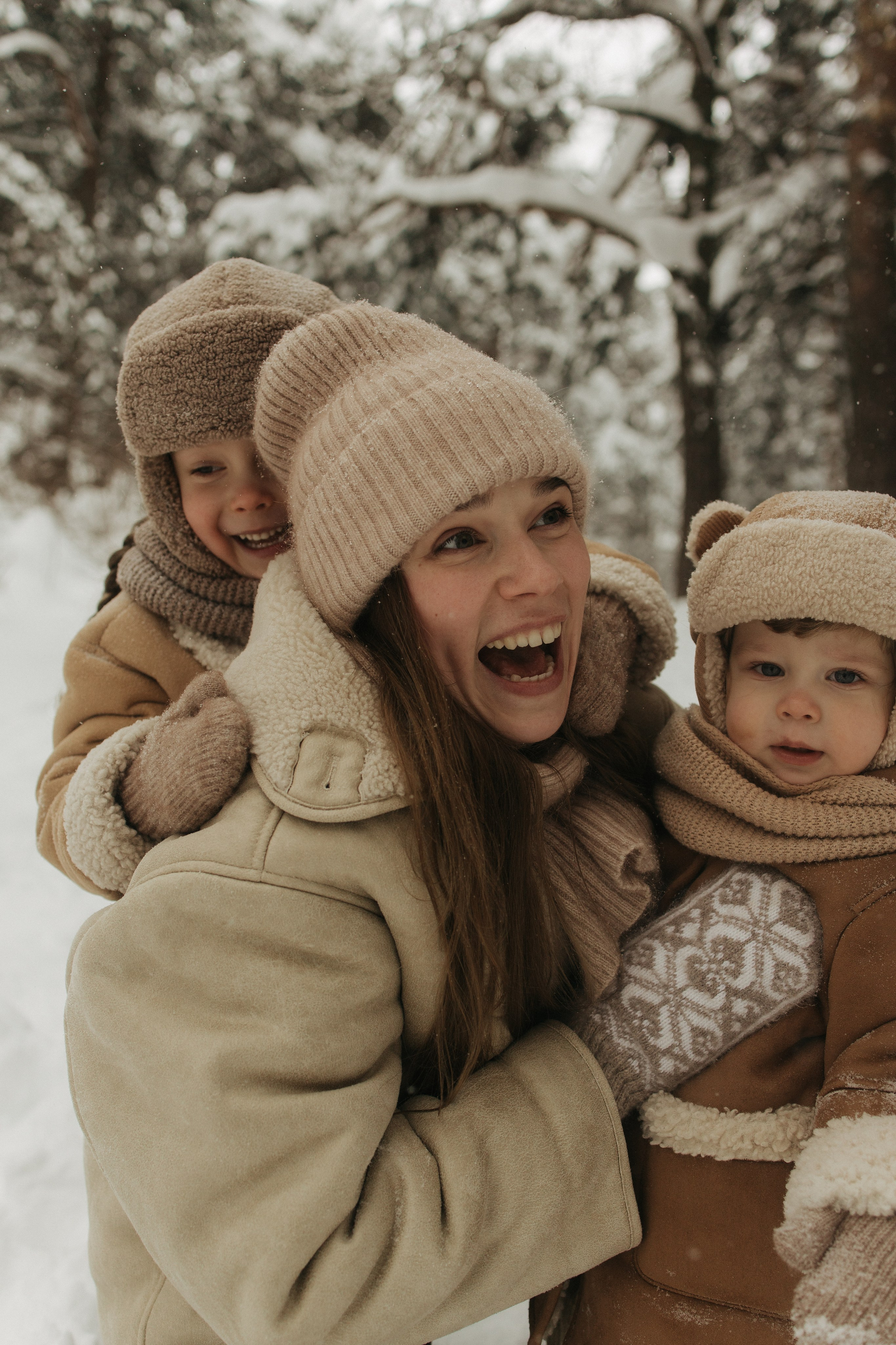 Снежный лес. Фотограф Анастасия Бобылева, Москва и Московская область