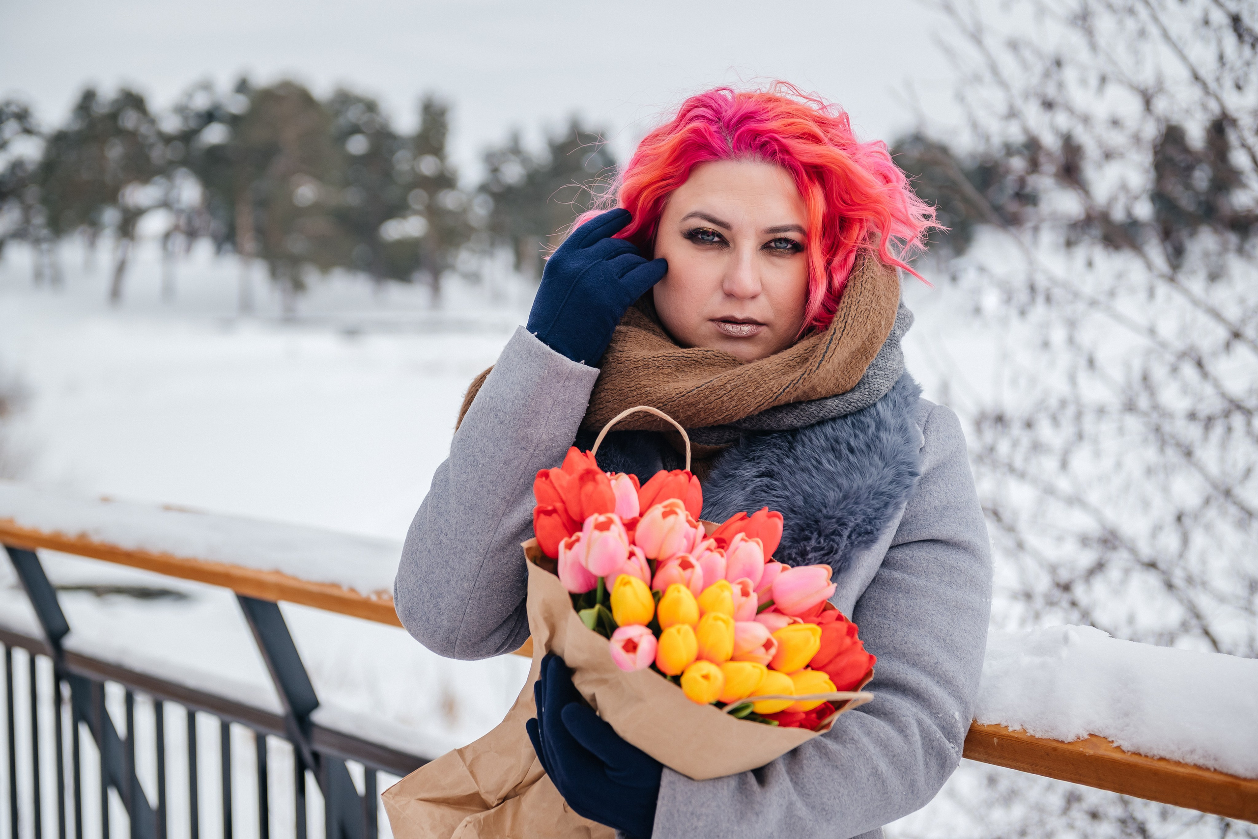 Света и тюльпаны. Свадебный и семейный фотограф в Дзержинске Екатерина Шулакова