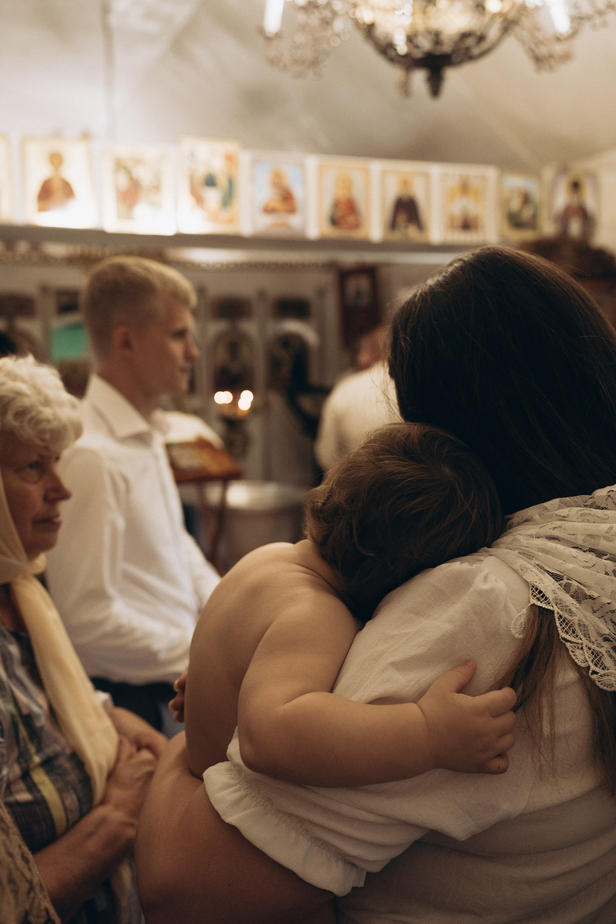 Крещение Михаила в Свято-Никольском храме. Семейный и домашний фотограф в Уфе Ирина Гарасюта