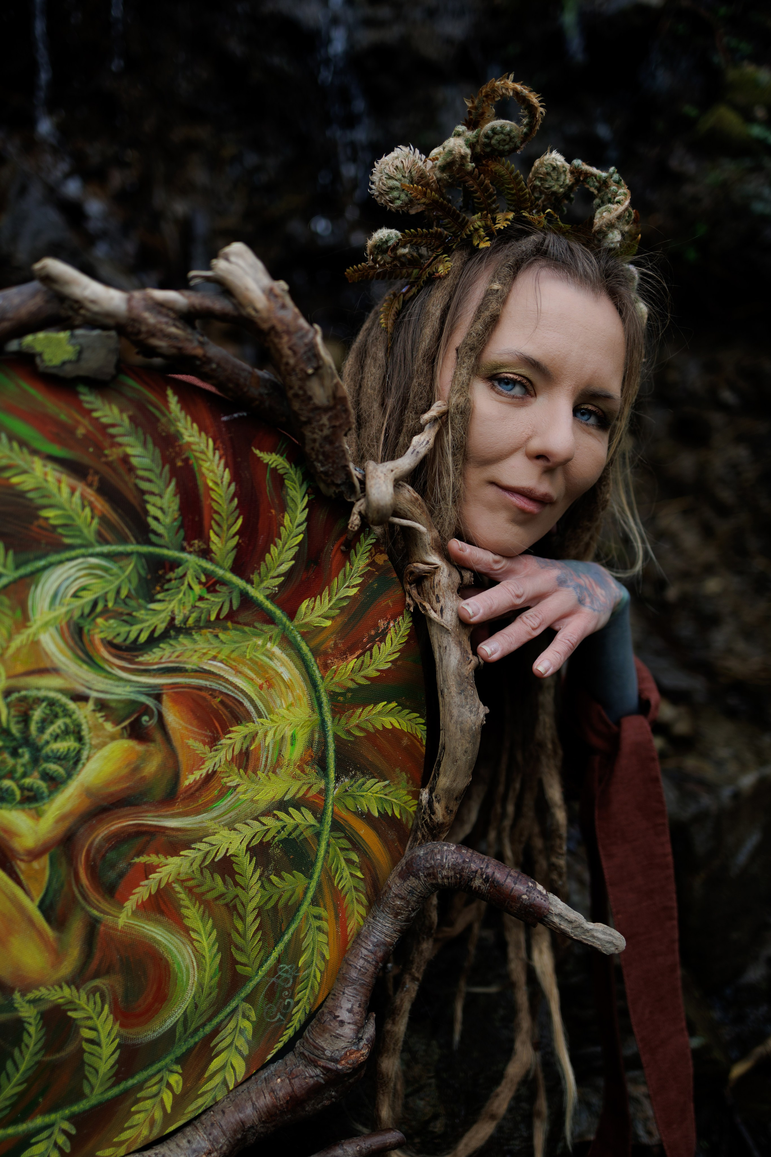 Индивидуальная фотосессия для художницы Вероники Самариной