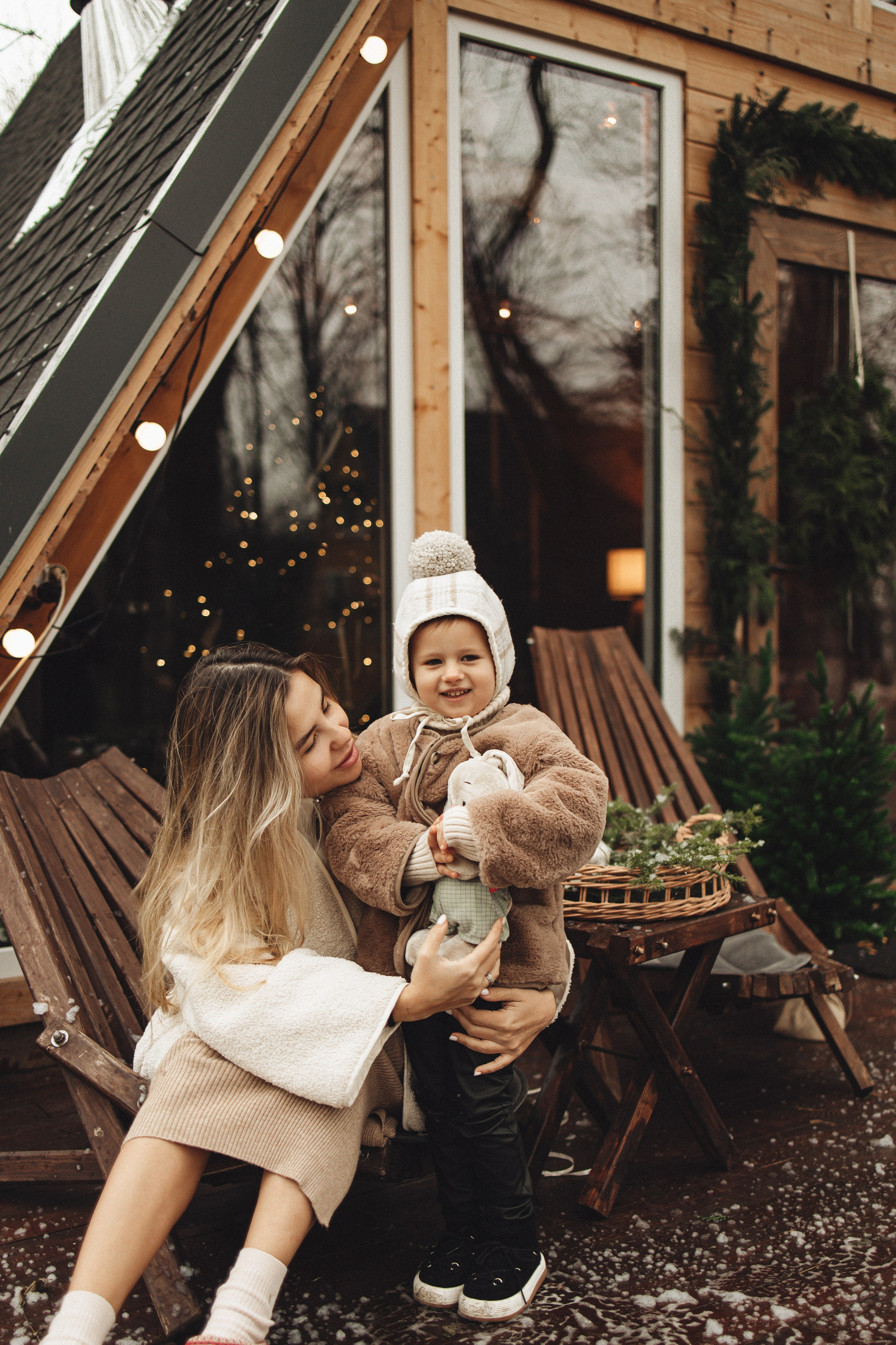Новогодняя история в домике. Семейный и детский фотограф, таганрог, ростов-на-дону