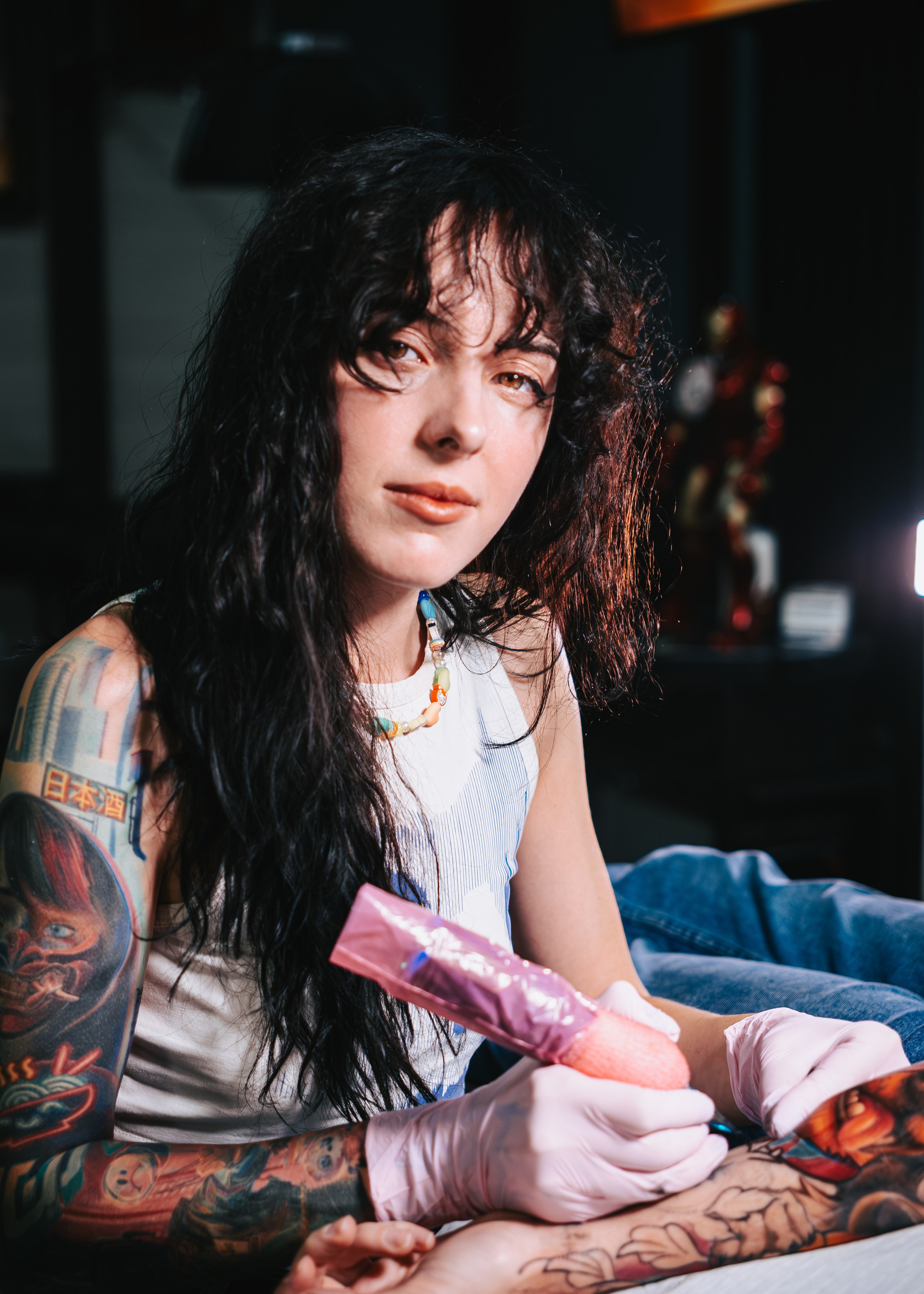 Съемка для личного бренда Kolesnikova Tattoo. Коммерческий и Портретный Фотограф Симферополь Крым Максим Махо