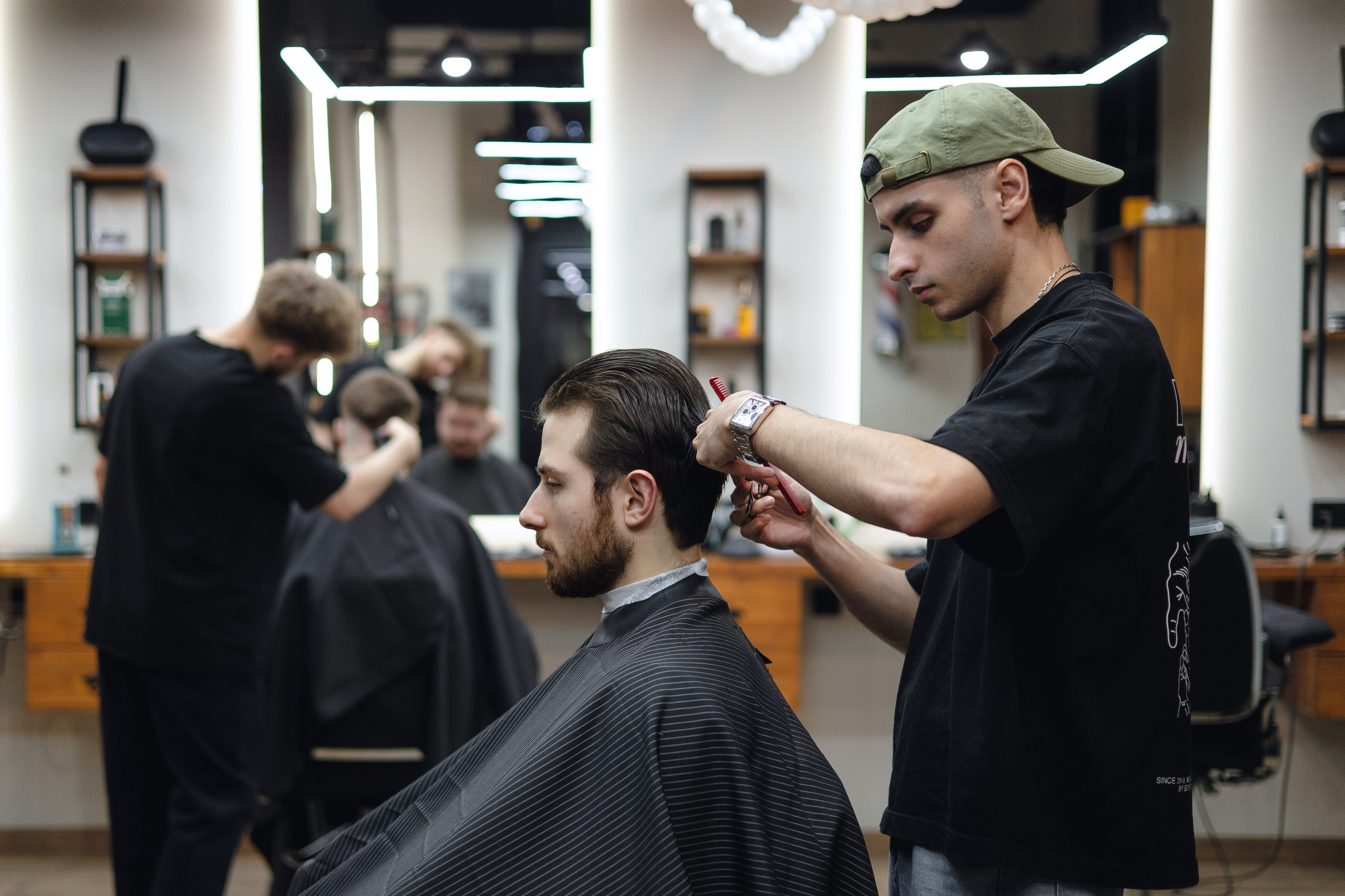 Prime (барбершоп). Фотограф в Санкт-Петербурге Осокина Елизавета