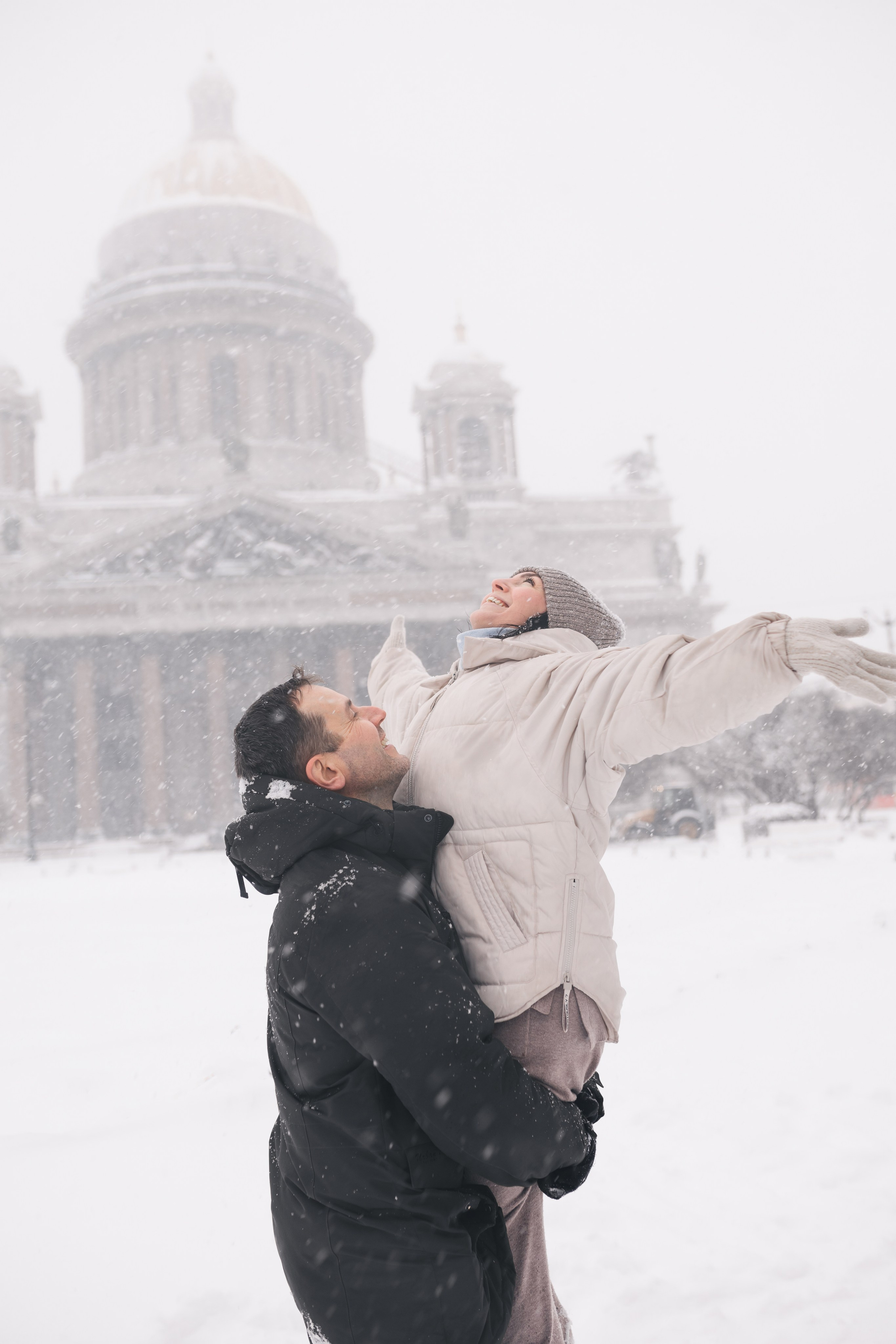 В зимней сказке. Свадебный и женский фотограф в Санкт-Петербурге Муртеева Екатерина