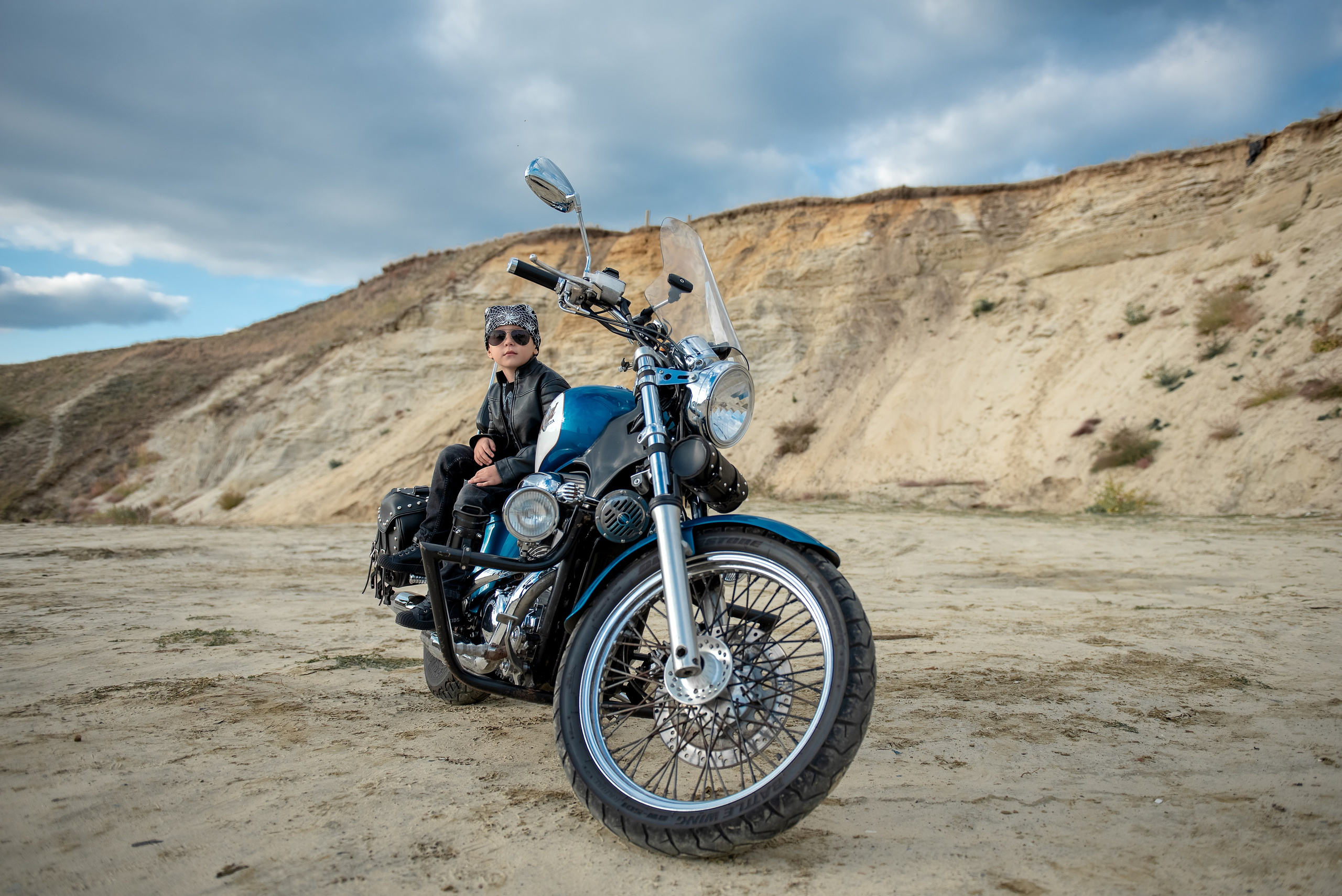 Юный байкер. Фотограф Саратов Юлия Петрова