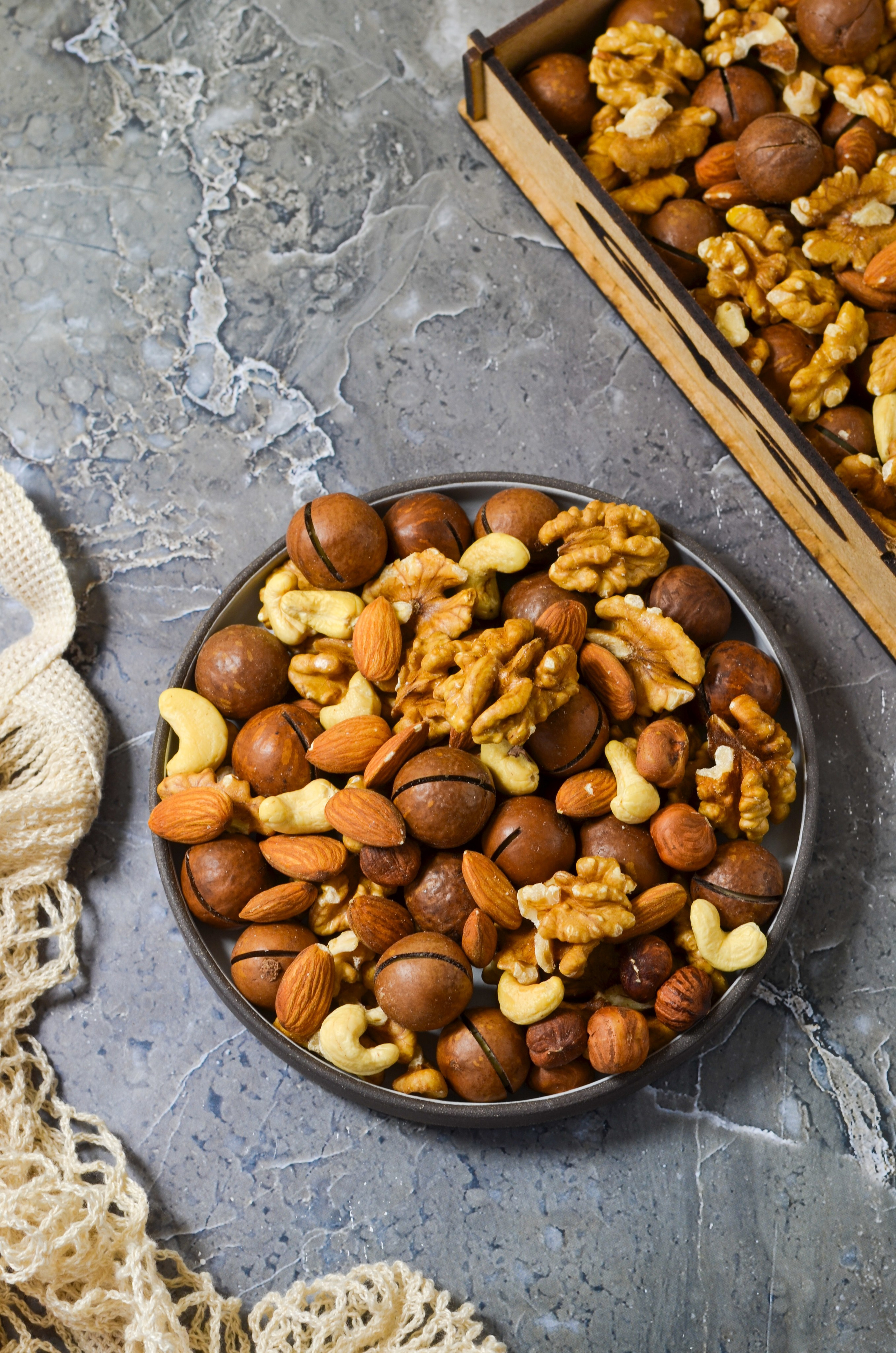 Орехи в упаковке. Сайт фотографа Алии Фаттах