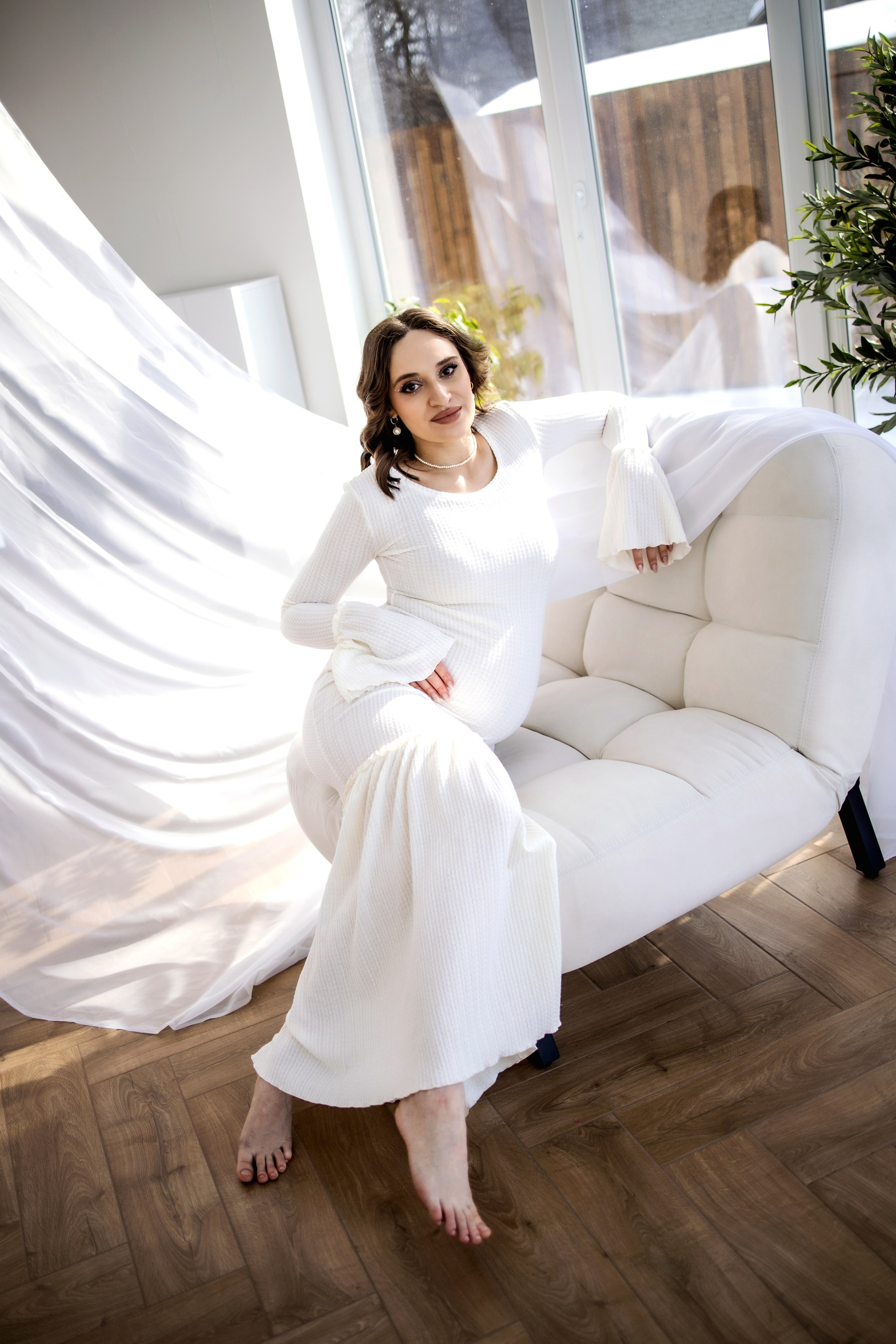 Вова, Диана и Вероника в ожидании. Фотограф Надежда Лукьянова