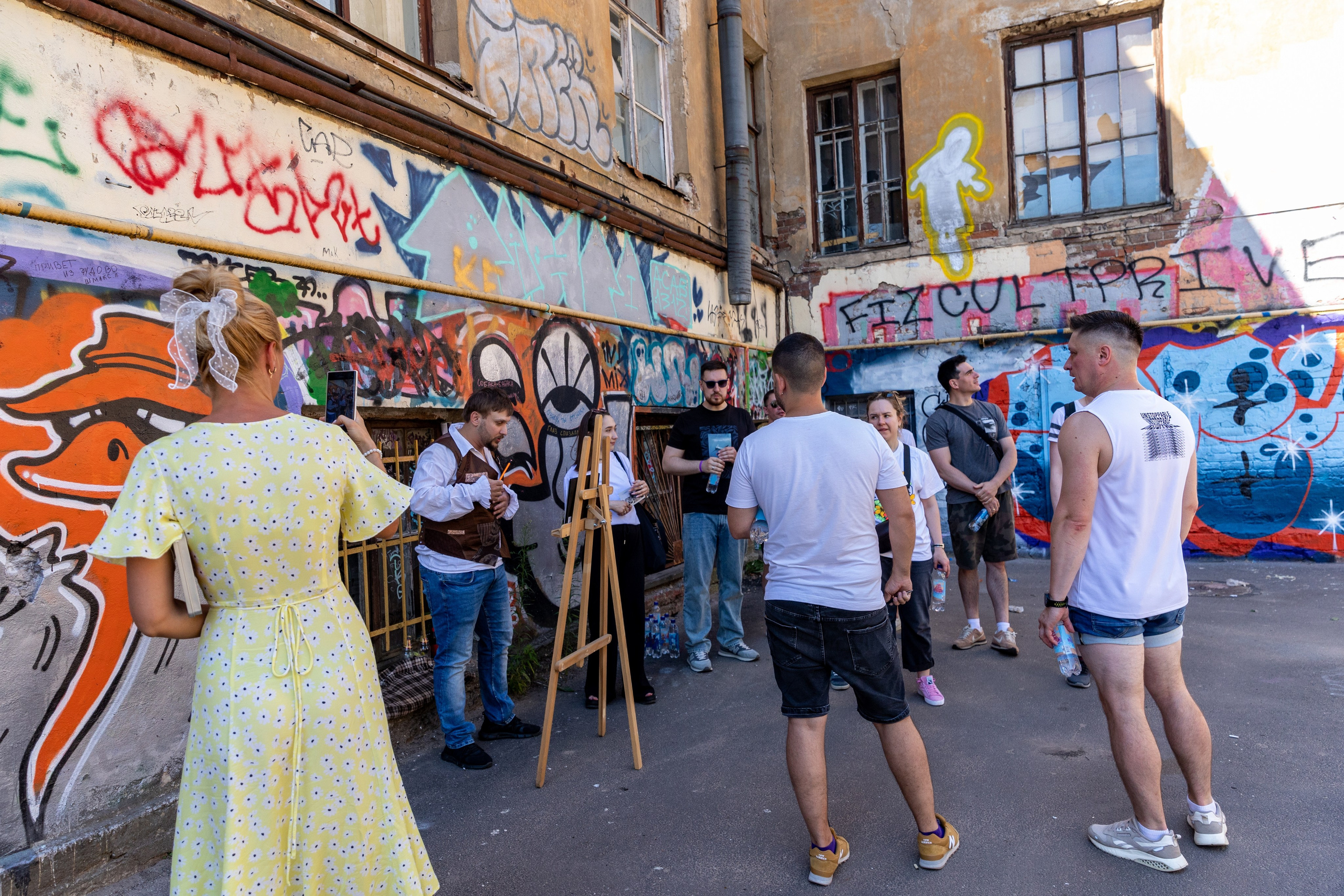 Корпортивный квест по городу. Фотограф в Санкт-Петербурге Закута Ольга