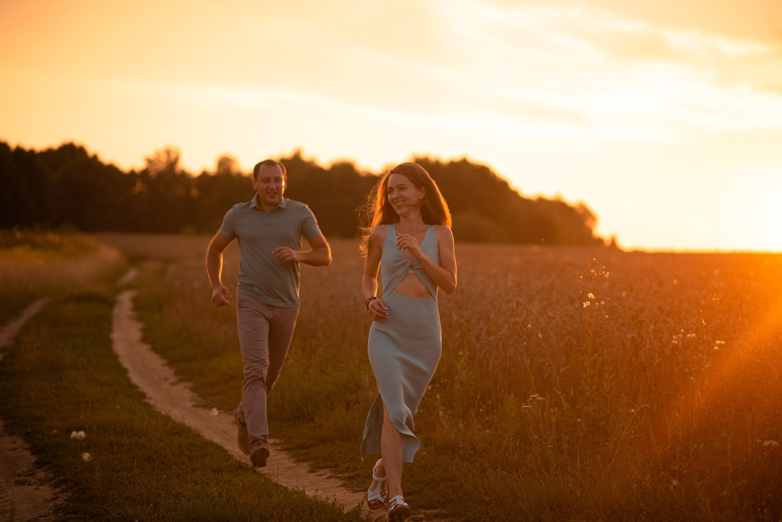 Семейная фотосессия в пшеничном поле. Семейный и детский фотограф в Туле Светлана Воронкова