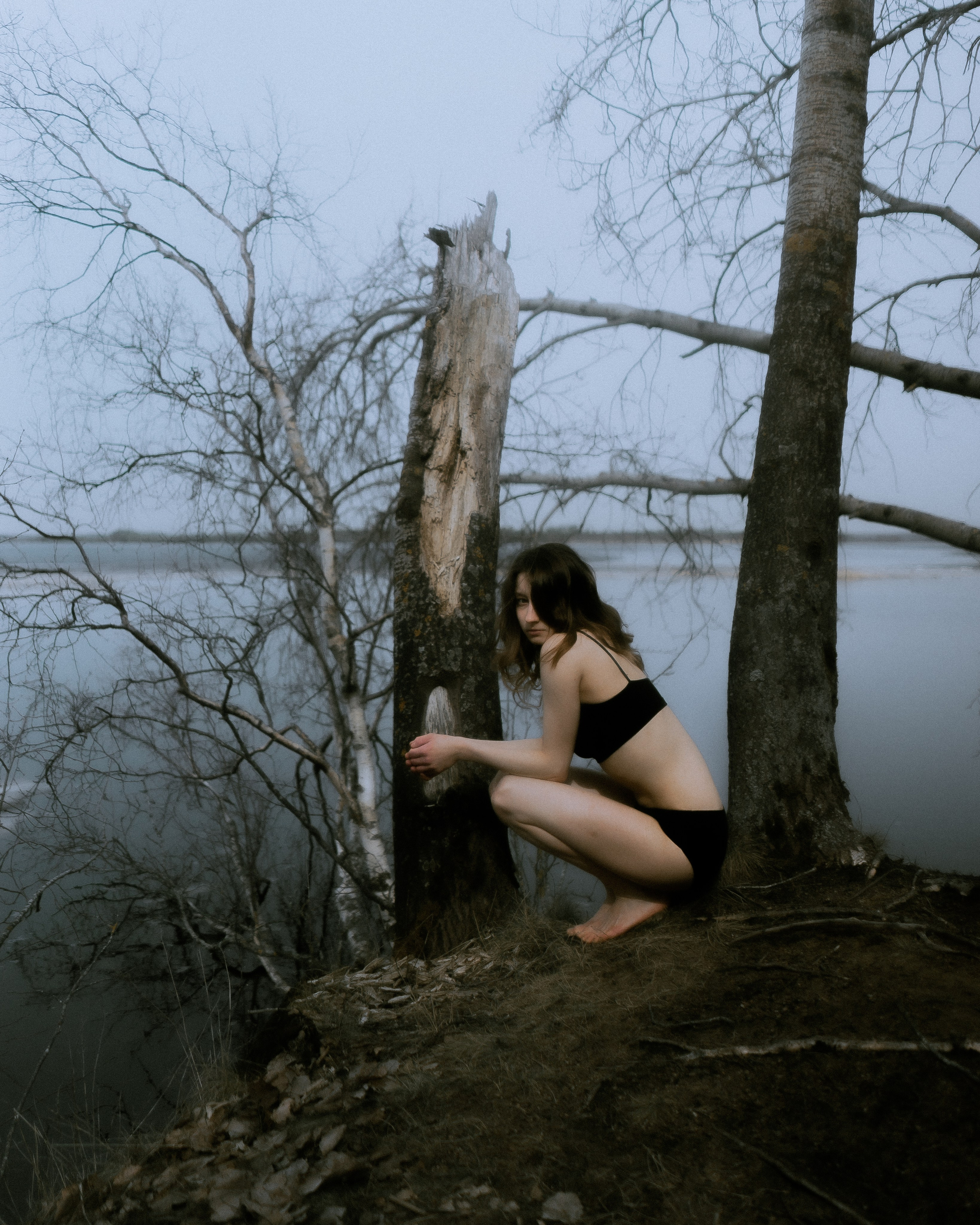 Будуарная фотосессия на природе в Санкт-Петербурге — соединение с природой и собой. Свадебный фотограф в Санкт-Петербурге Миша Репина