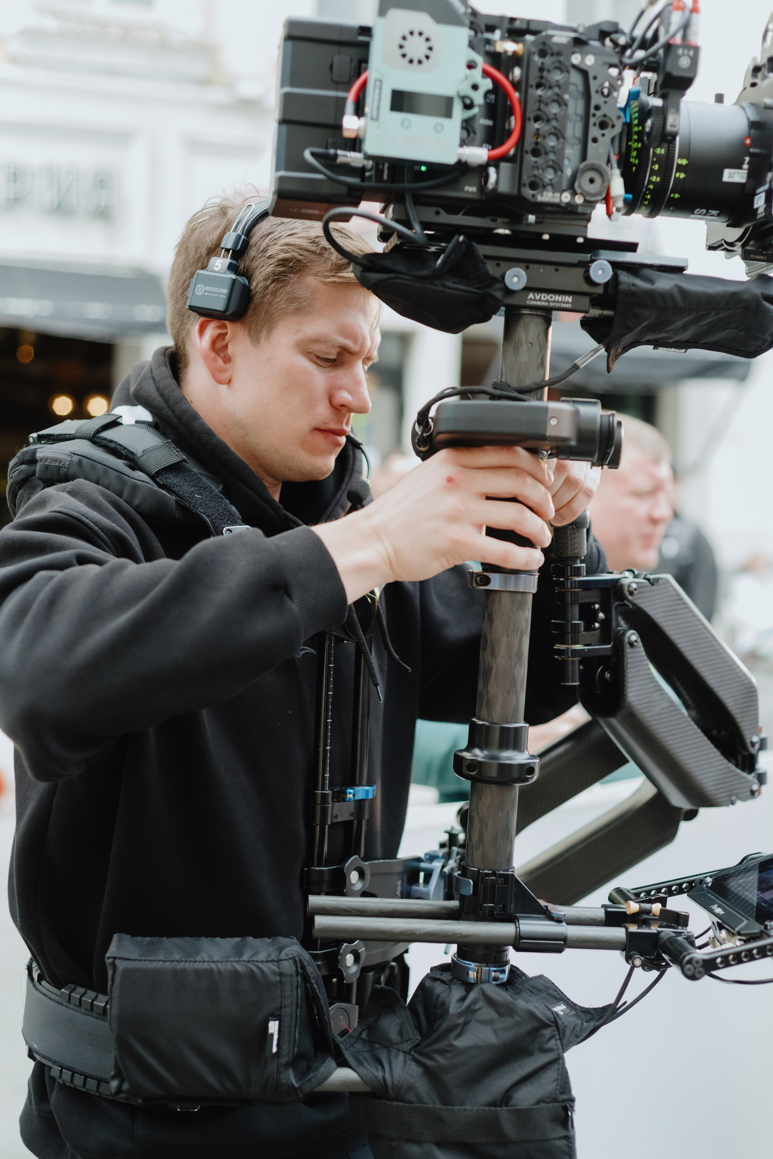 Бэкстейдж съемки клипа. Фотограф в Москве