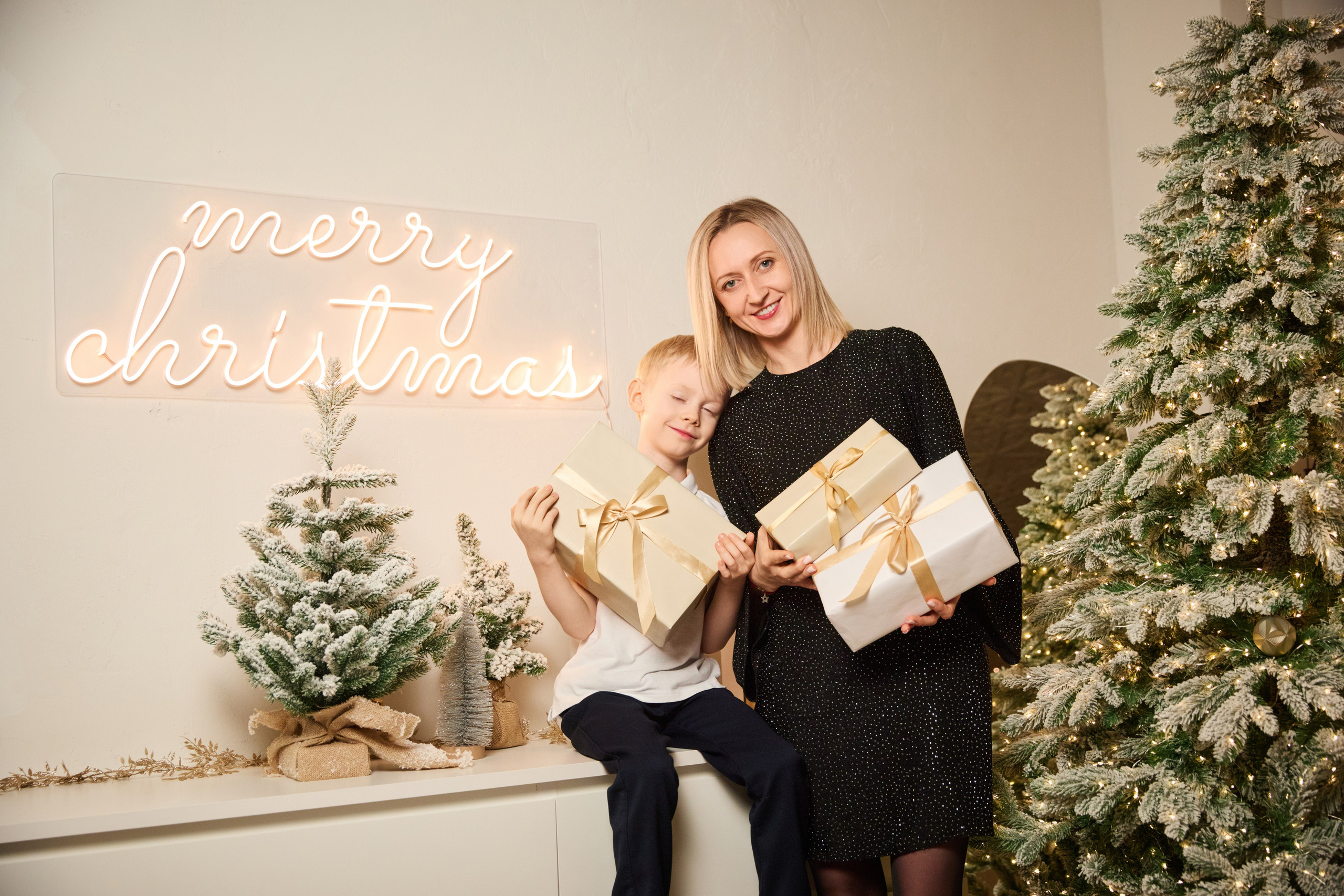 Новогодняя семейная