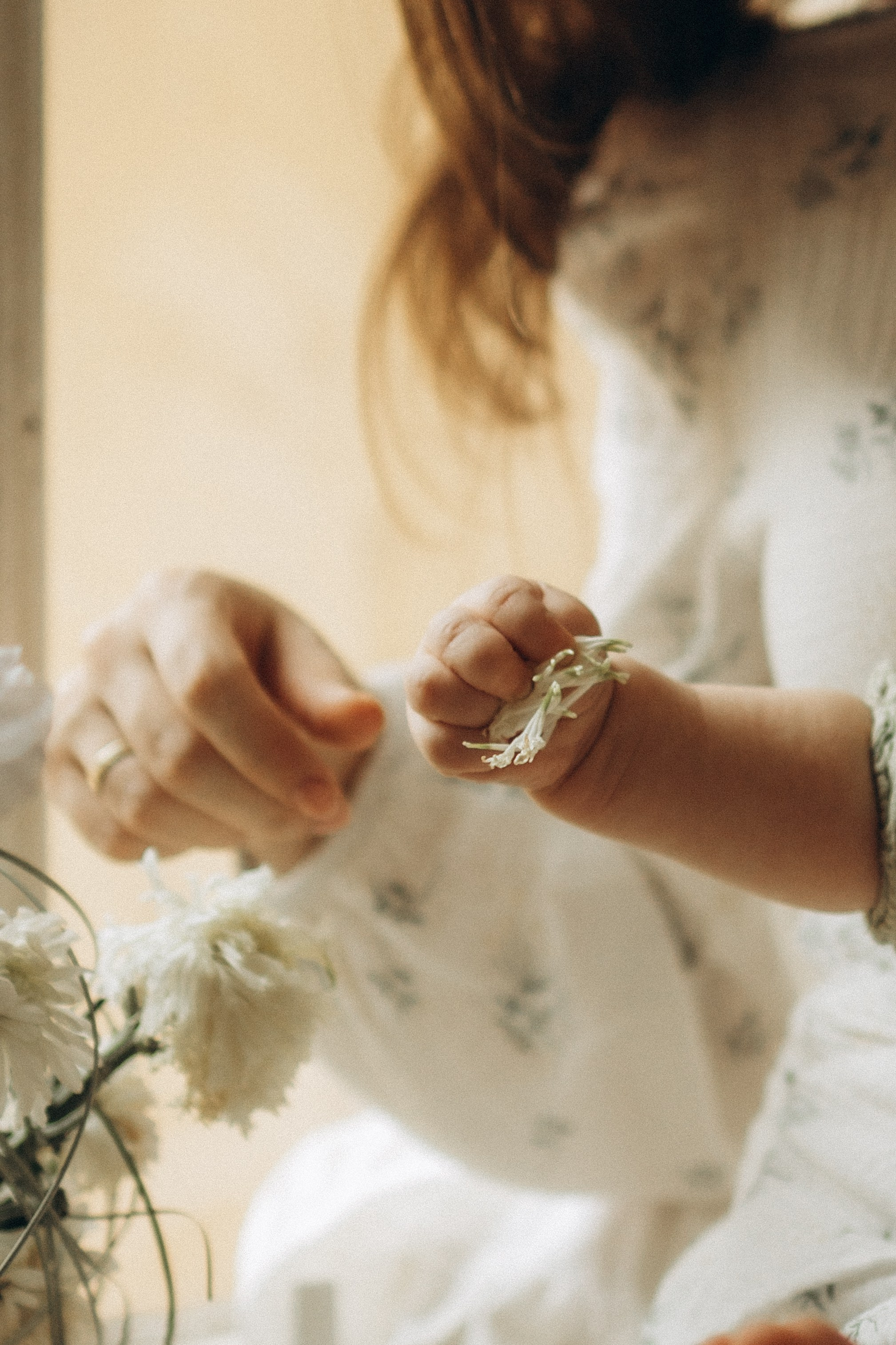 Аня и малышка Настя. Семейный, домашний, ньюборн фотограф Москва Цветкова Елизавета