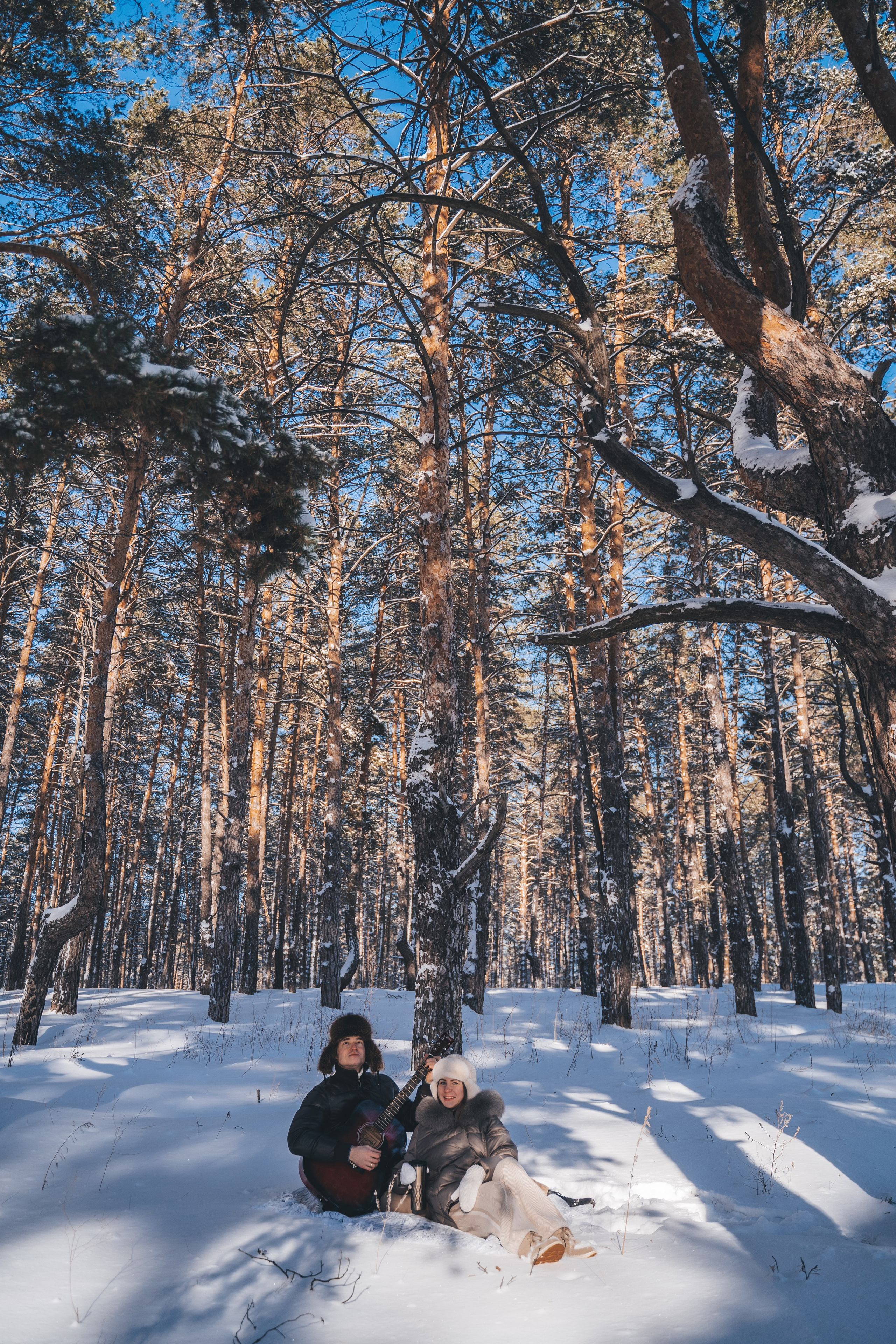 Зимняя lovestory для Витали и Оли. Фотограф в Самаре Екатерина Кроз