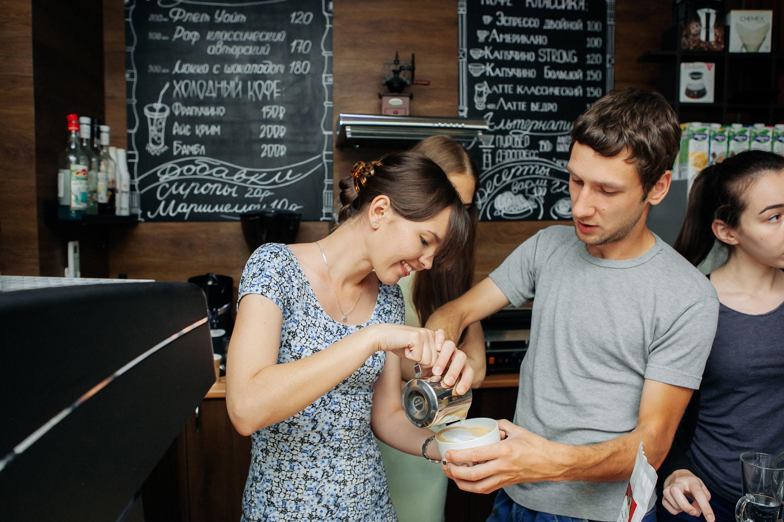 Мастер-класс по приготовлению кофе. Фотограф в Иркутске Анастасия Григорьева