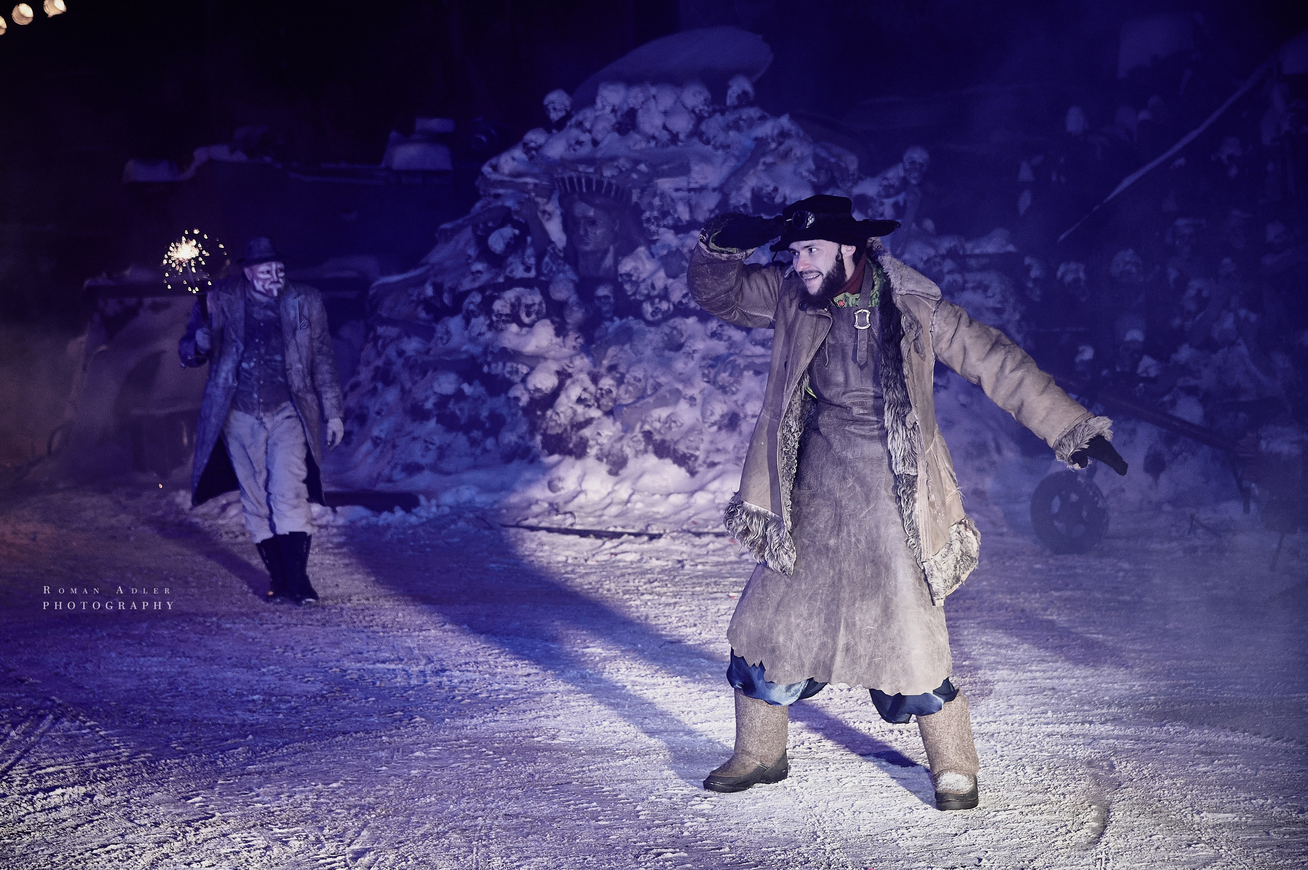 Новогодняя сказка от Ночных волков. Фотограф Роман Адлер