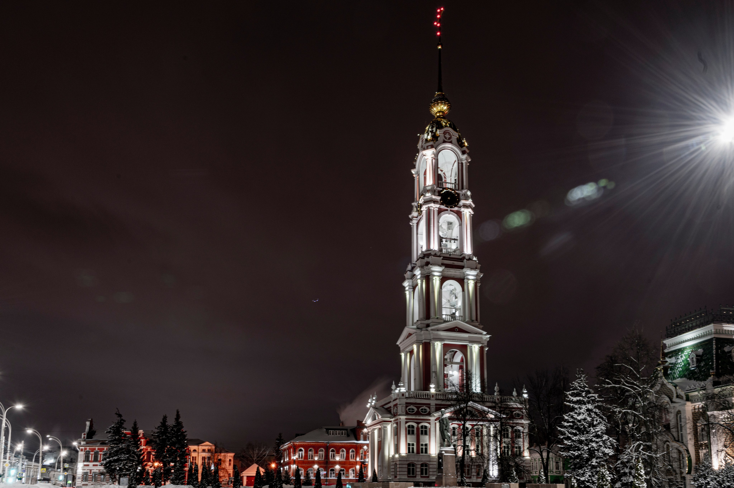 Январский Тамбов. 2024 год. Фотограф Роман Адлер