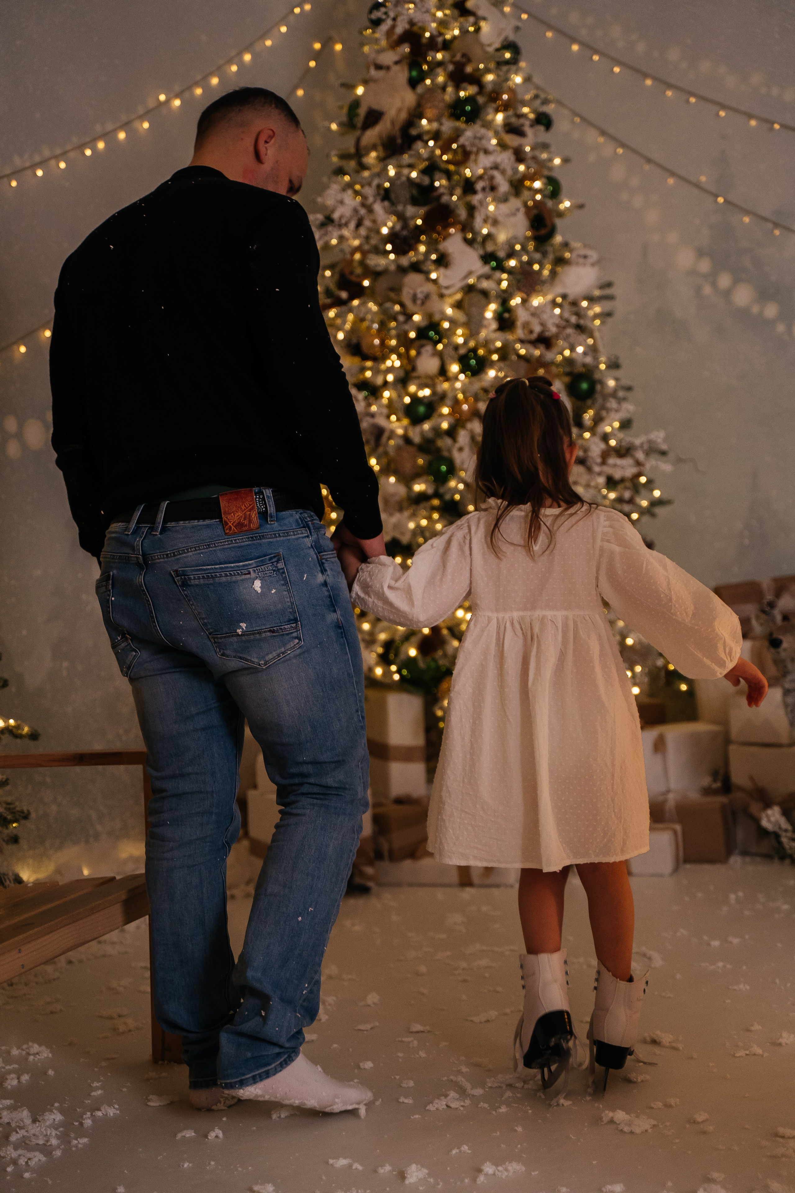 Новогодняя история двух принцесс. Свадебный и семейный фотограф в Новосибирске Синицына Наталья