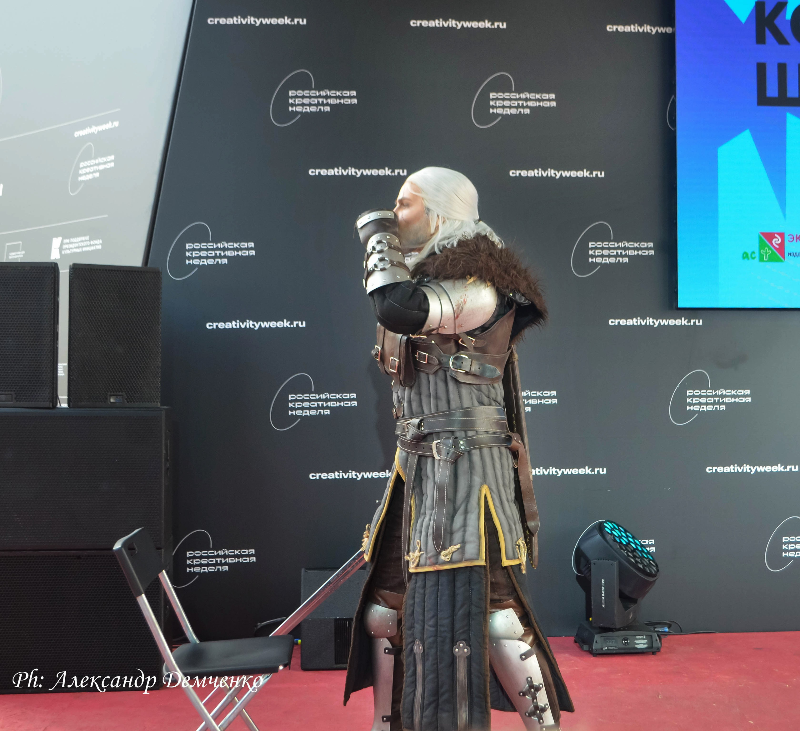 Фотосессия сцены в Москве на разных репортажных мероприятий