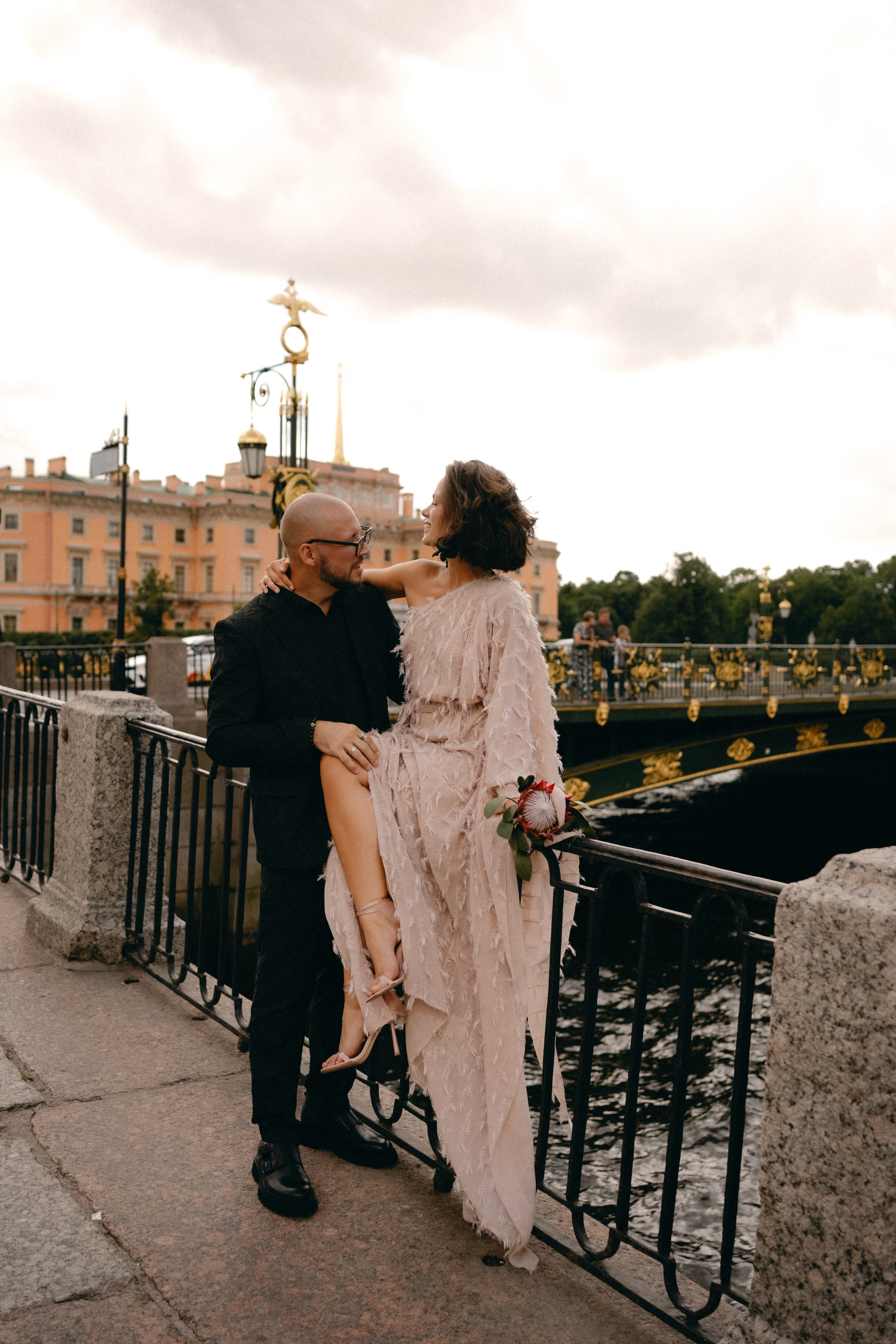 Марина и Денис, Санкт-Петербург. Фотограф Перевозкина Анна