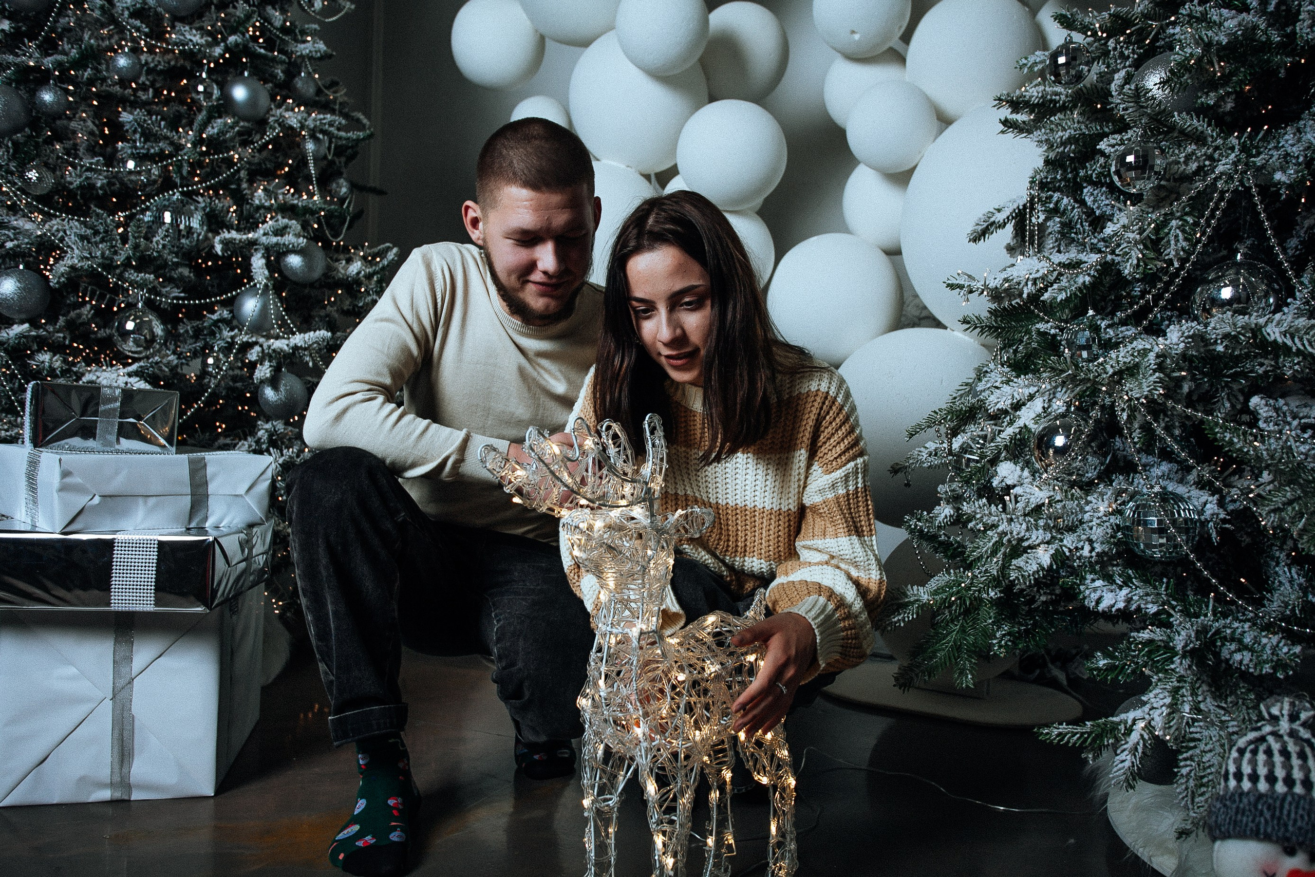 Новогодняя лав стори. Фотограф Дарья Локотко в Красноярске