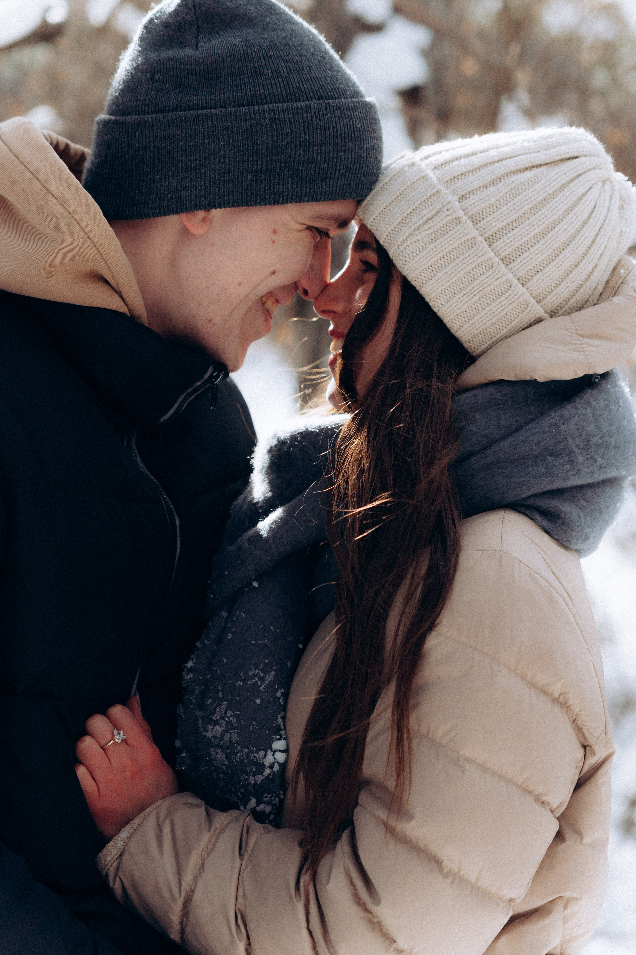 Саша и Даня | Снежный денек. Портретный свадебный фотограф Крым | Евгения Щитенко