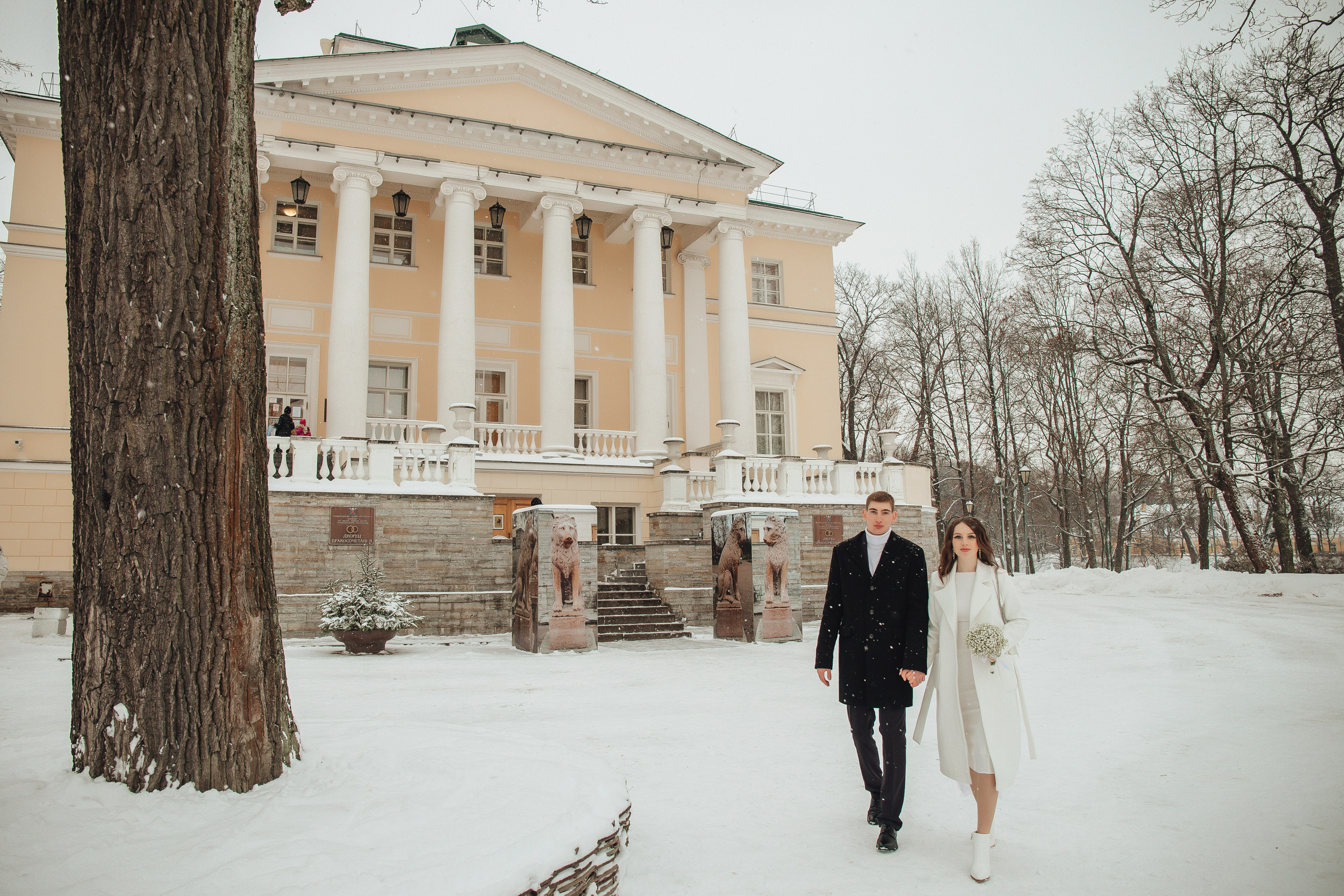Андрей & Соня. Царское Село, зима. Свадебный и семейный фотограф Пушкин Царское Село СПБ Питер Санкт-Петербург и Рязань Ольга Козлова