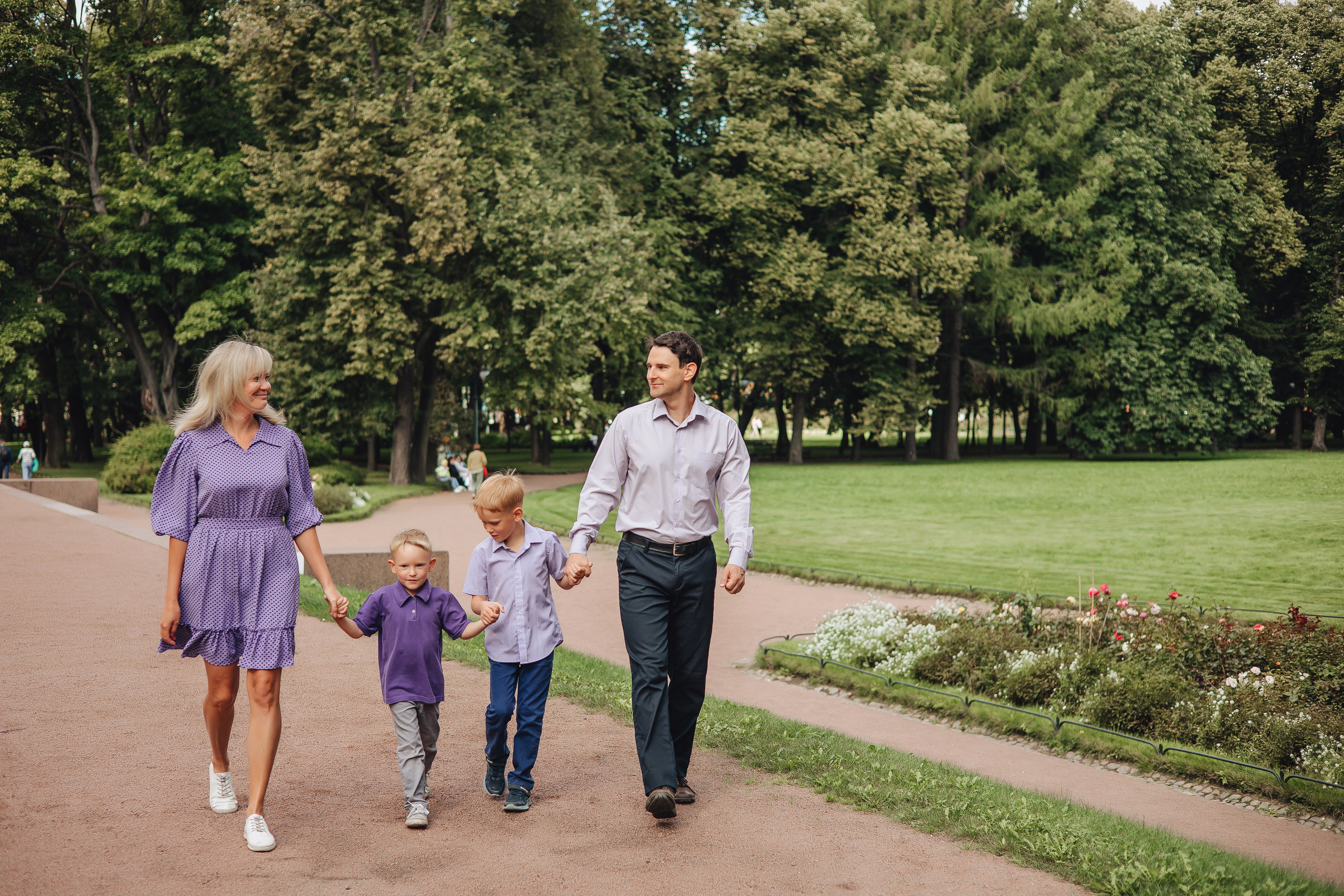 Прогулка в Михайловском саду. Свадебный и семейный фотограф Пушкин Царское Село СПБ Питер Санкт-Петербург и Рязань Ольга Козлова
