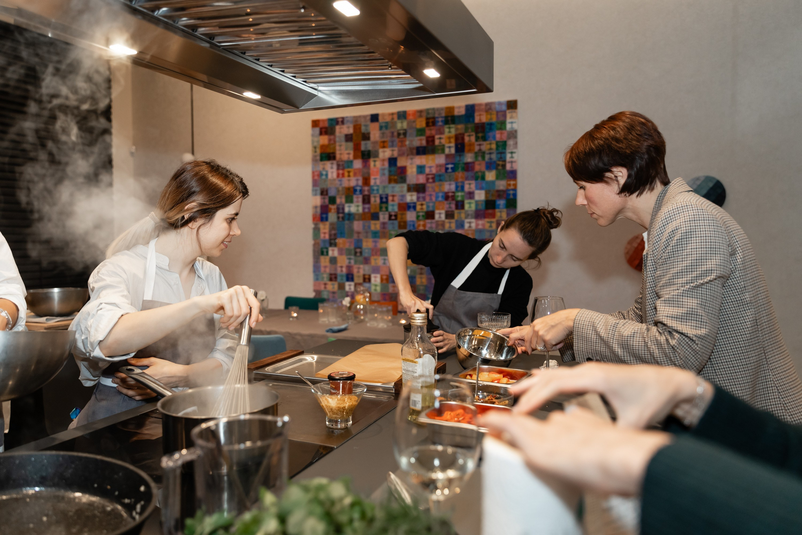 Кулинарный мастер-класс (Point of Experience). Татьяна Чернышова свадебный фотограф Москва