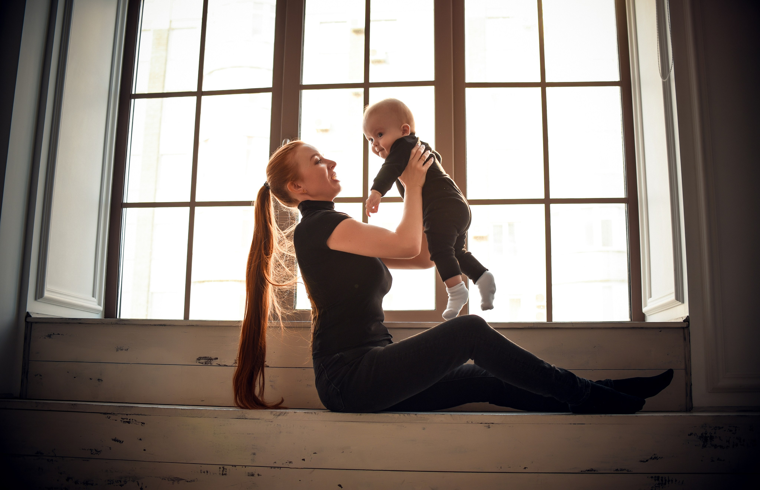 Семейная студийная фотосессия 3. Свадебный, семейный, детский, контент фотограф в Омске Максим Ильин