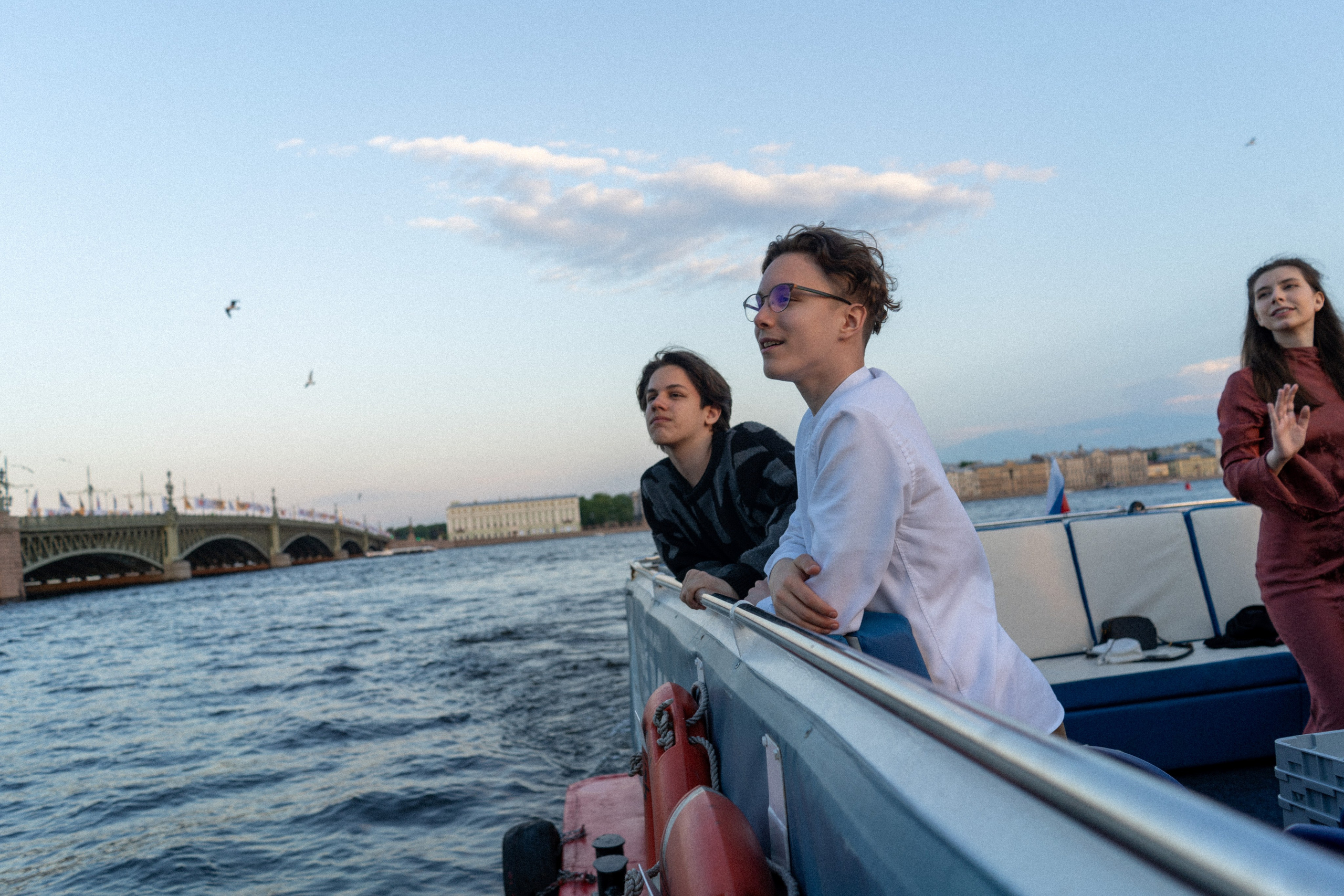 Выпускной на корабле. Фотограф Елизавета Потешкина