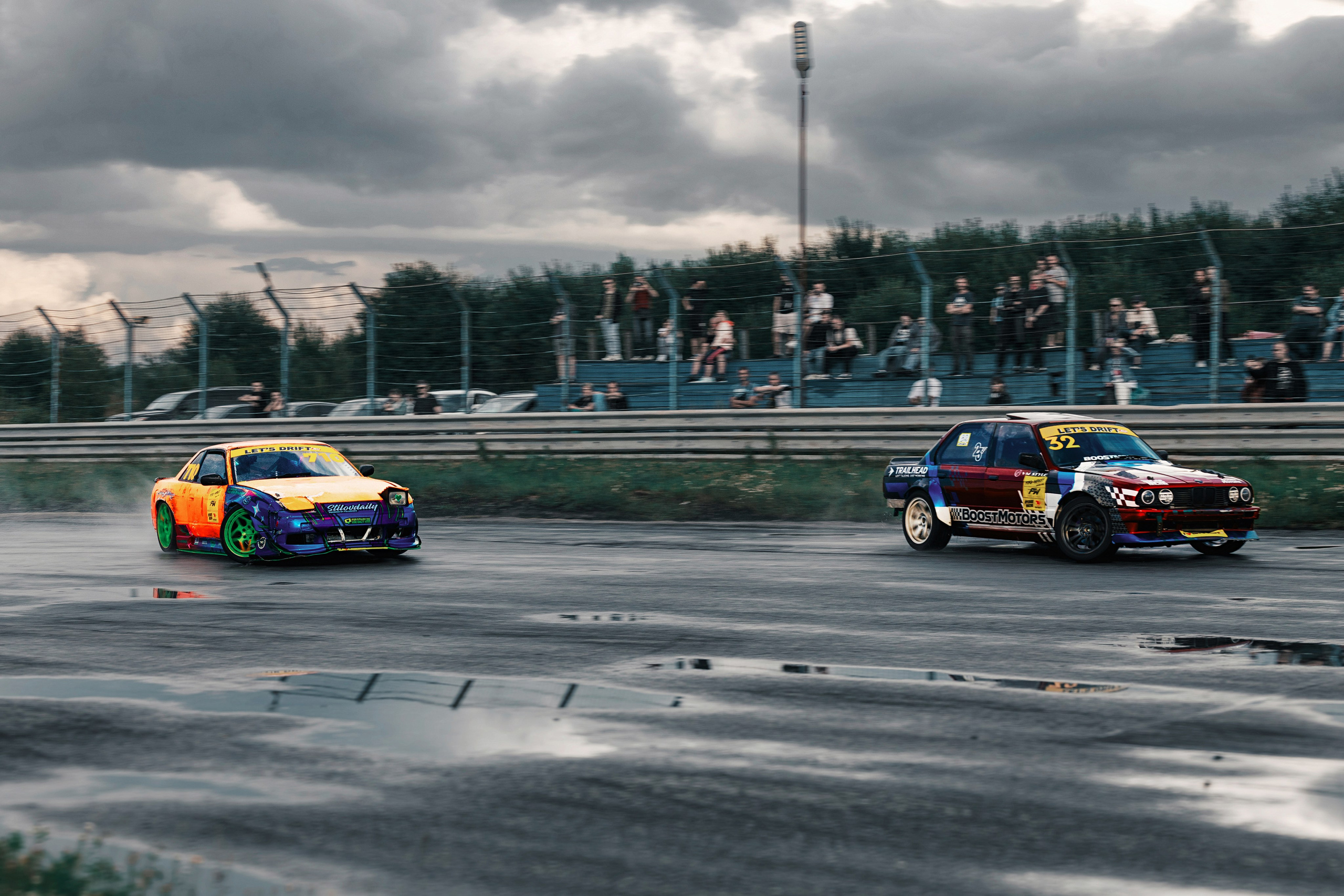 Фотосъемка соревнований по дрифту в Санкт-Петербурге | Спортивный репортаж