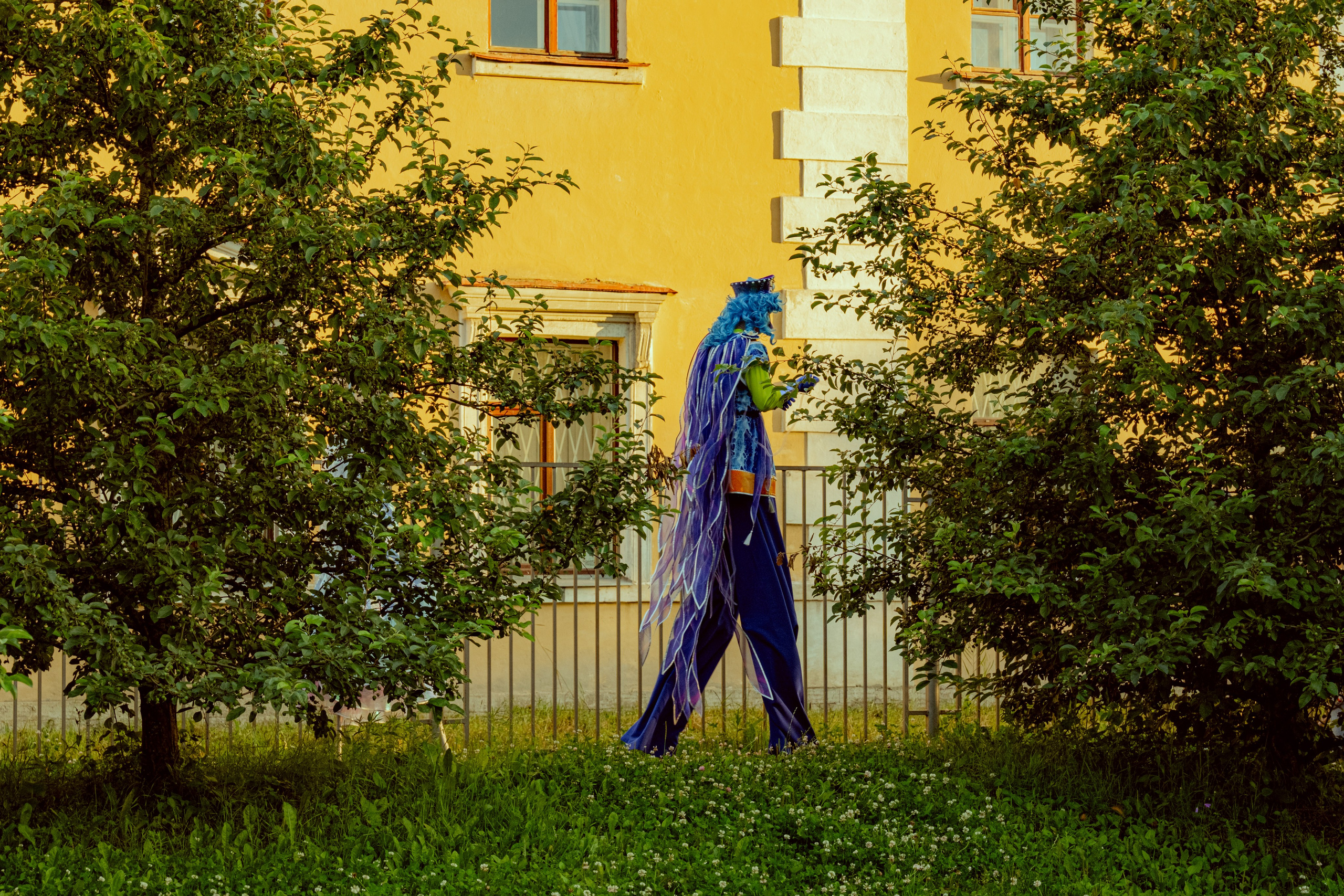 Уличный театр. Екатерина Лапина фотографирует