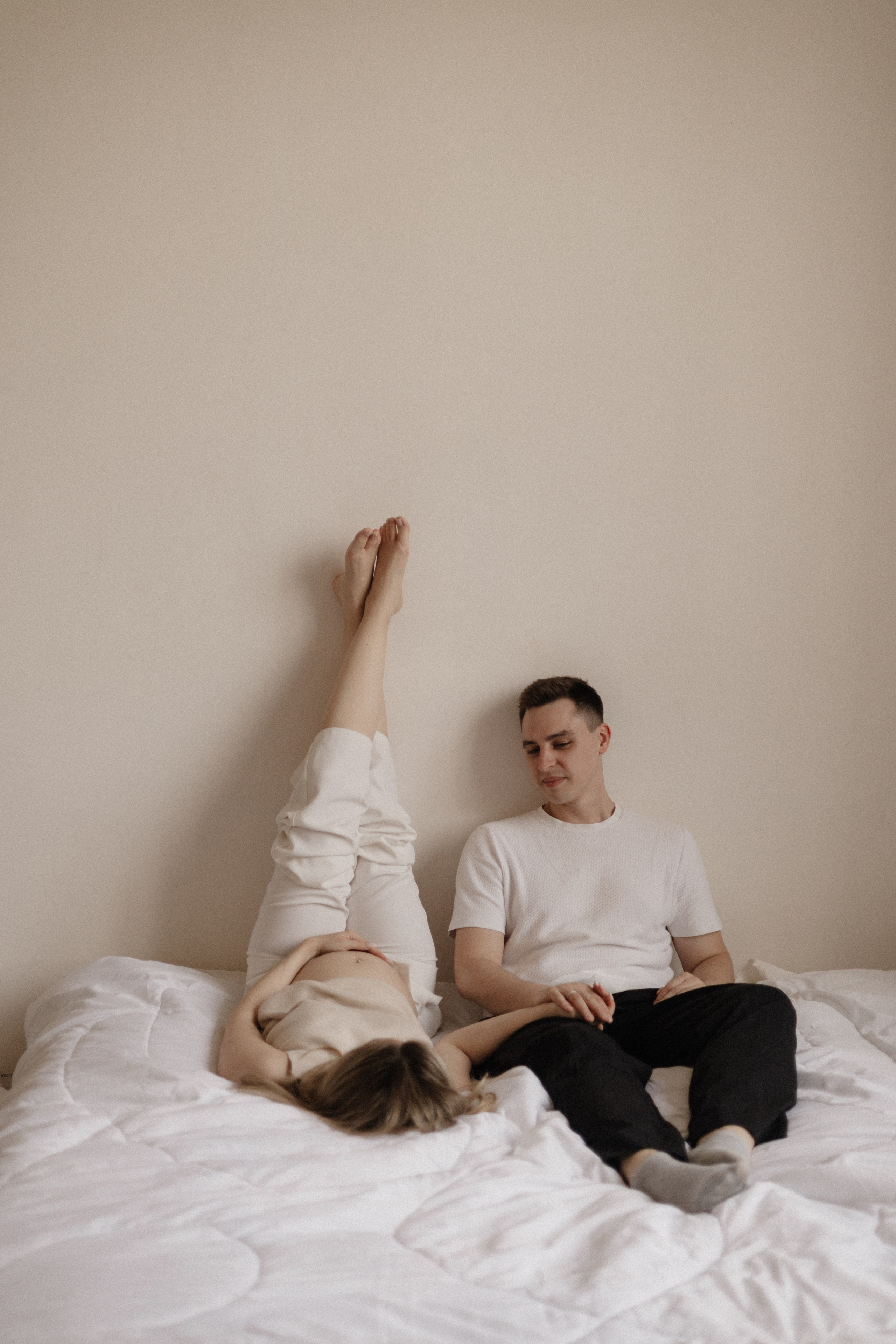 Беременная фотосессия в студии. Свадебный и портретный фотограф в Москве Анастасия Масюк