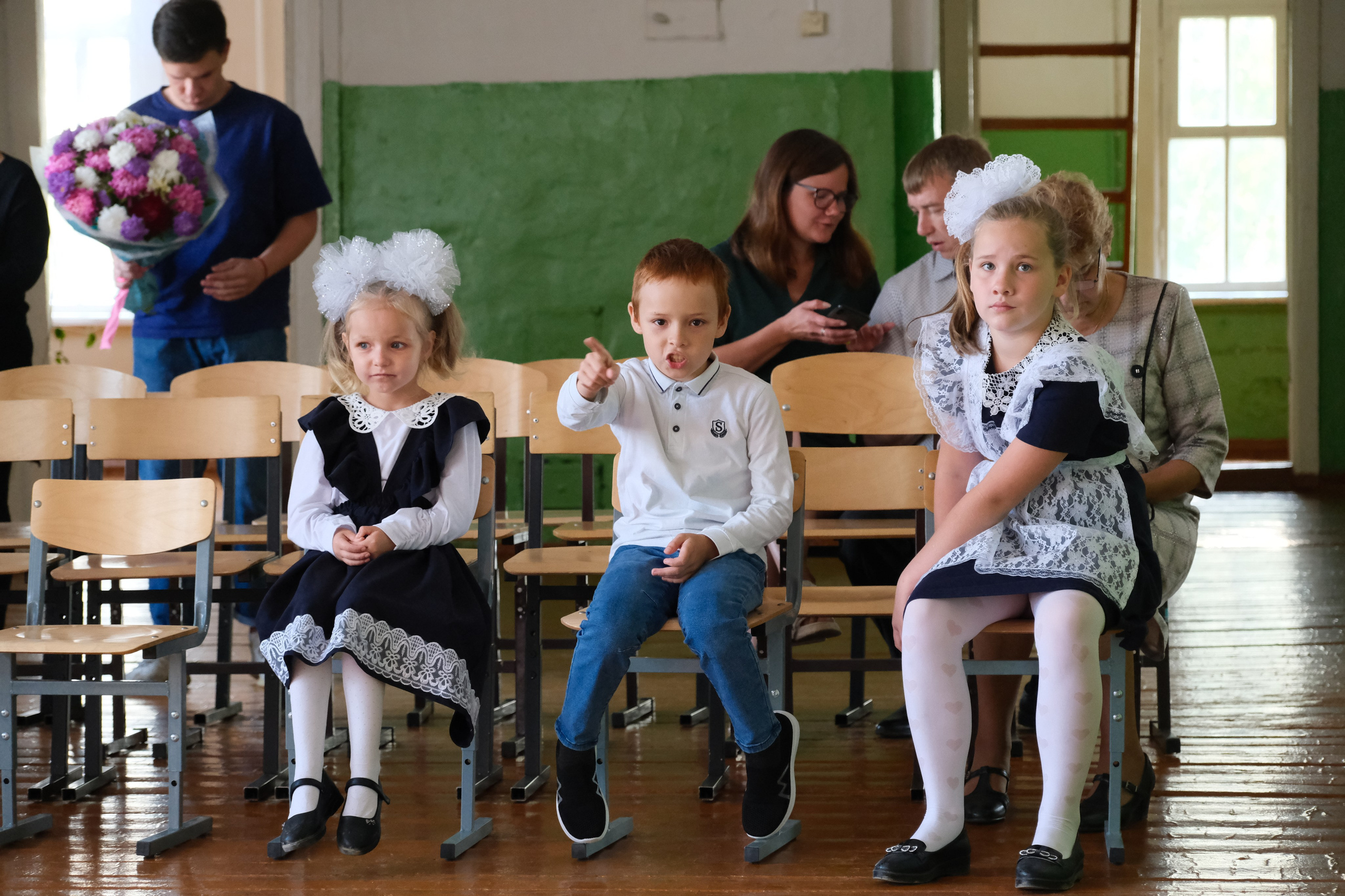 Ольховская школа, поселок Мирный, Вологодская область. Фотограф Евгений Андреев