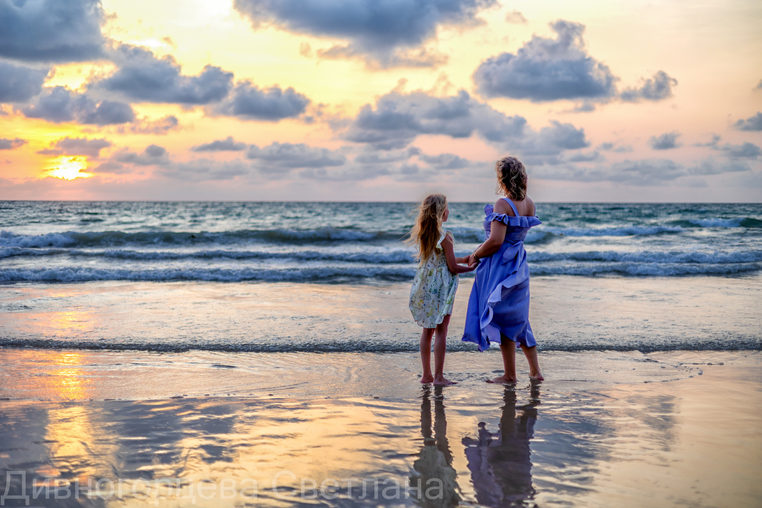 Фотосессия на море. Пляж с пальмами, баунти.