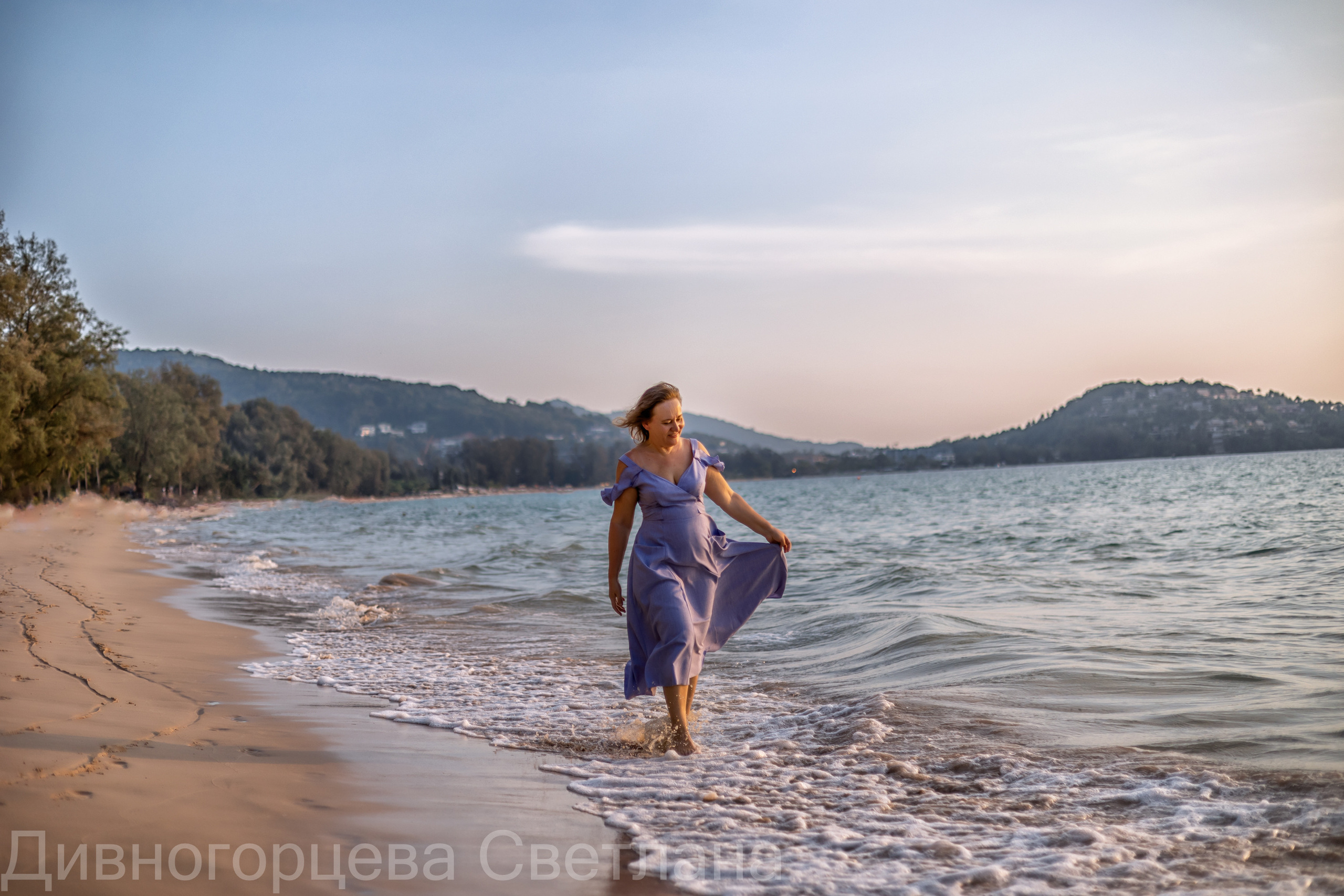 Фотосессия на море. Пляж с пальмами, баунти.