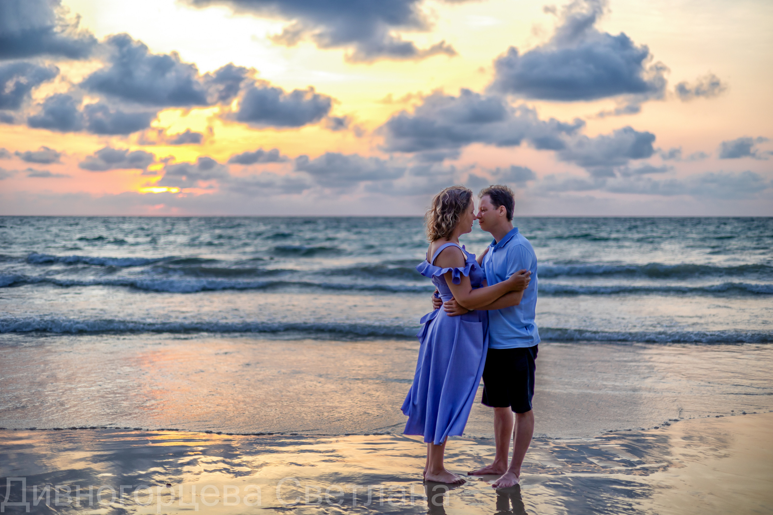 Фотосессия на море. Пляж с пальмами, баунти.