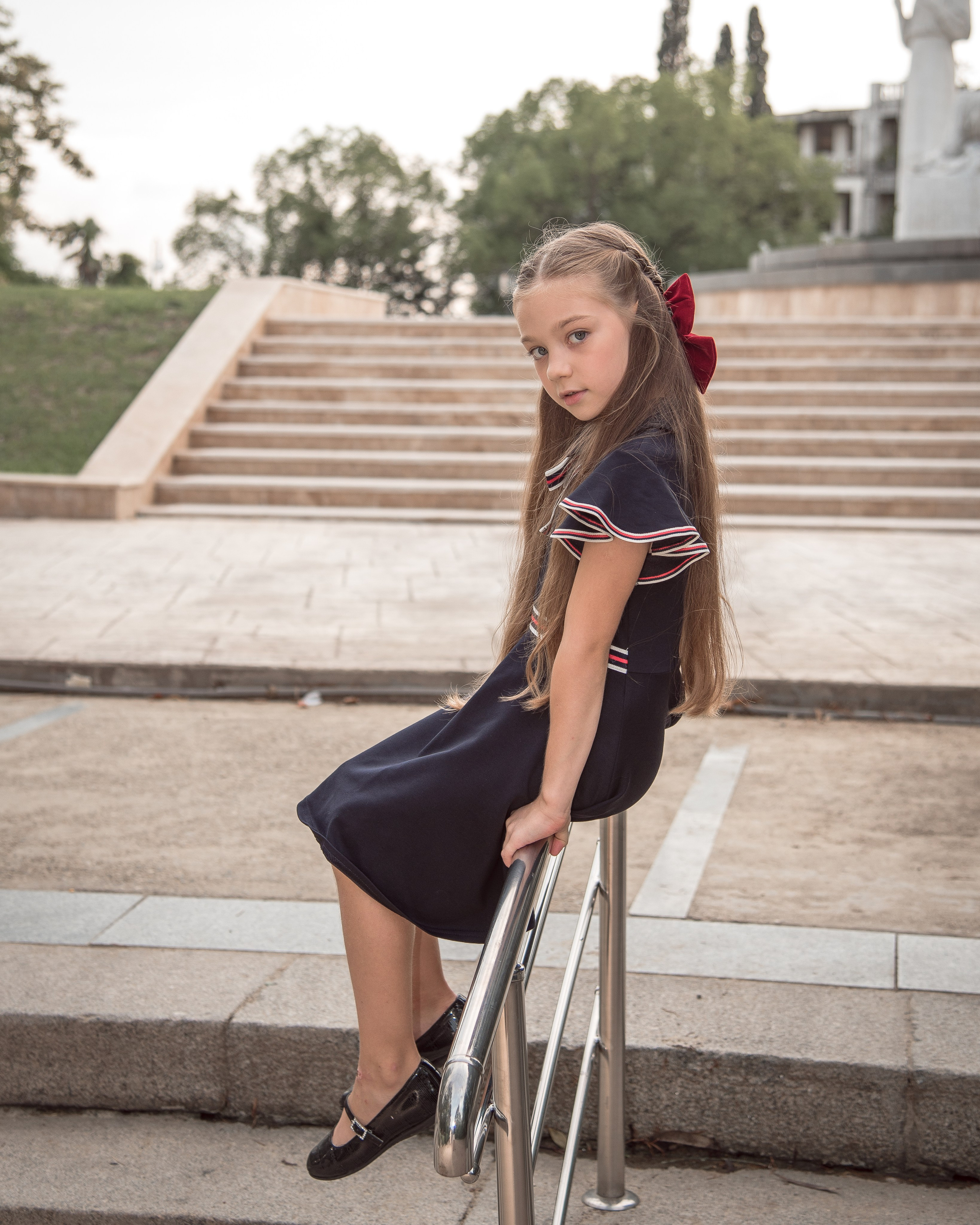 Фотопрогулка_Оливия_1сентября (цветокор). Детский и семейный фотограф Краснодар / Сочи Сергеева Олеся